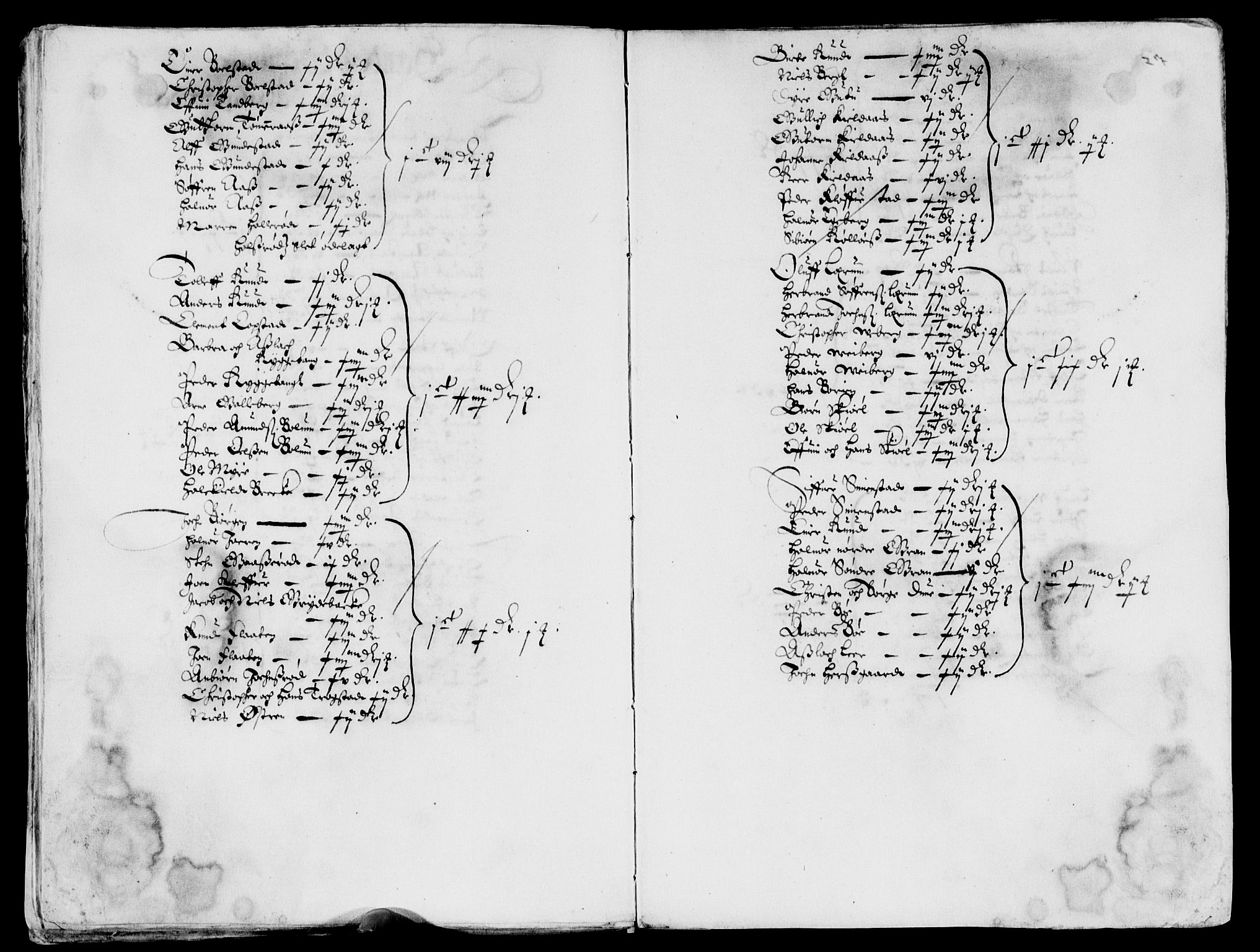 Rentekammeret inntil 1814, Reviderte regnskaper, Lensregnskaper, AV/RA-EA-5023/R/Rb/Rbo/L0026: Tønsberg len, 1644-1646