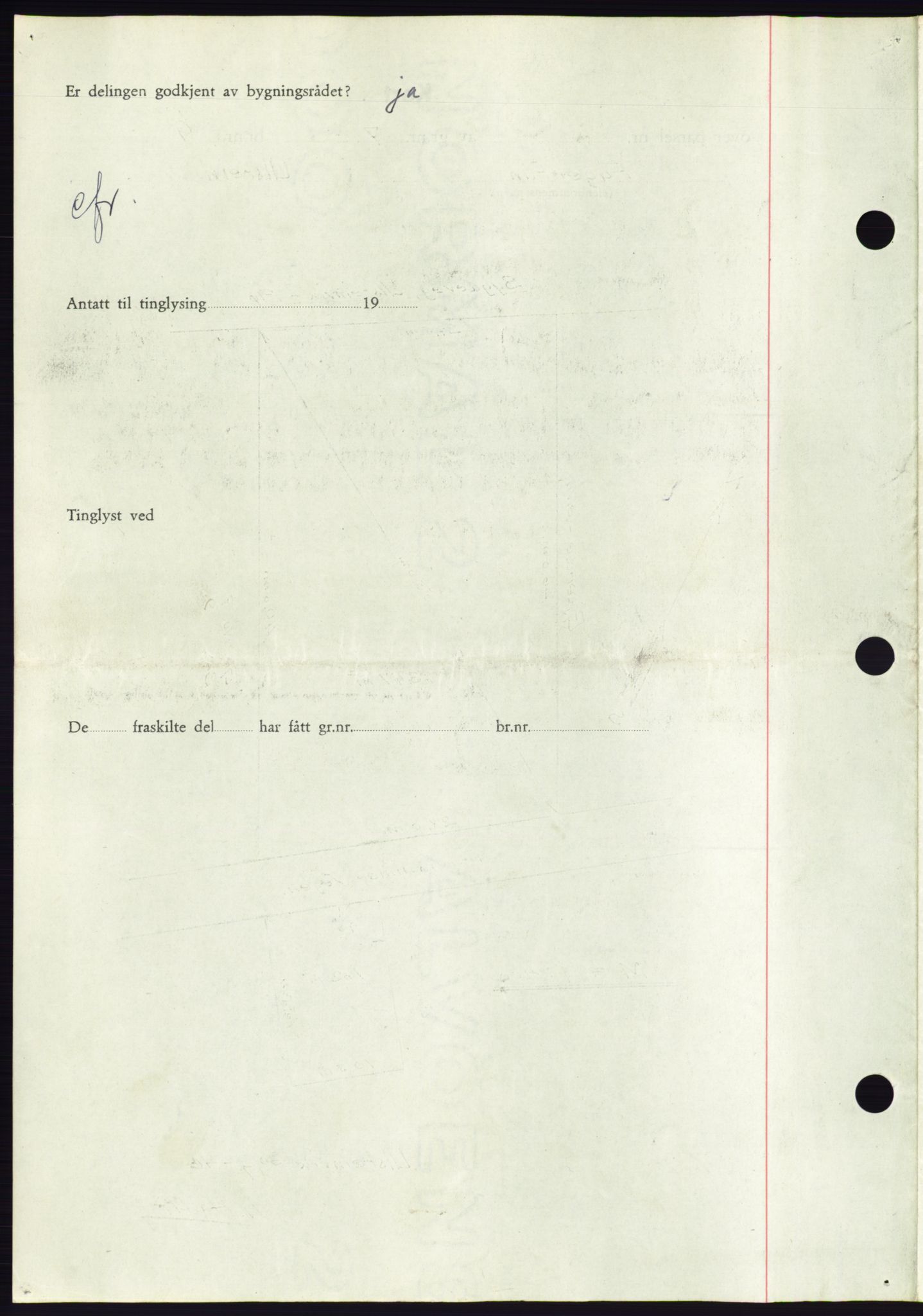 Søre Sunnmøre sorenskriveri, AV/SAT-A-4122/1/2/2C/L0078: Pantebok nr. 4A, 1946-1946, Dagboknr: 1038/1946