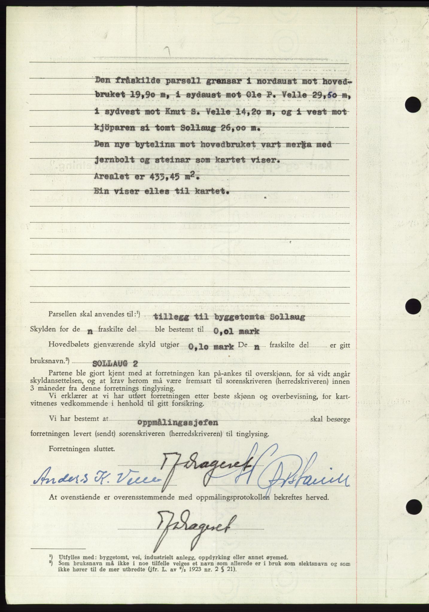 Søre Sunnmøre sorenskriveri, AV/SAT-A-4122/1/2/2C/L0094: Pantebok nr. 20A, 1953-1953, Dagboknr: 1070/1953