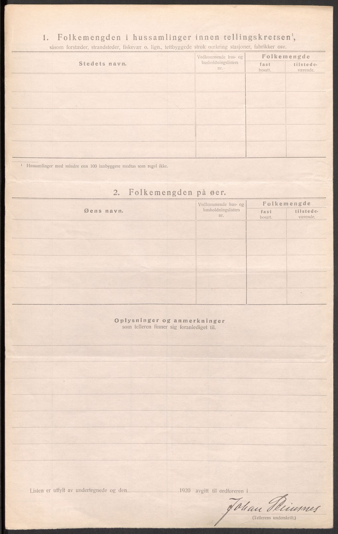 SAST, Folketelling 1920 for 1153 Skåre herred, 1920, s. 22