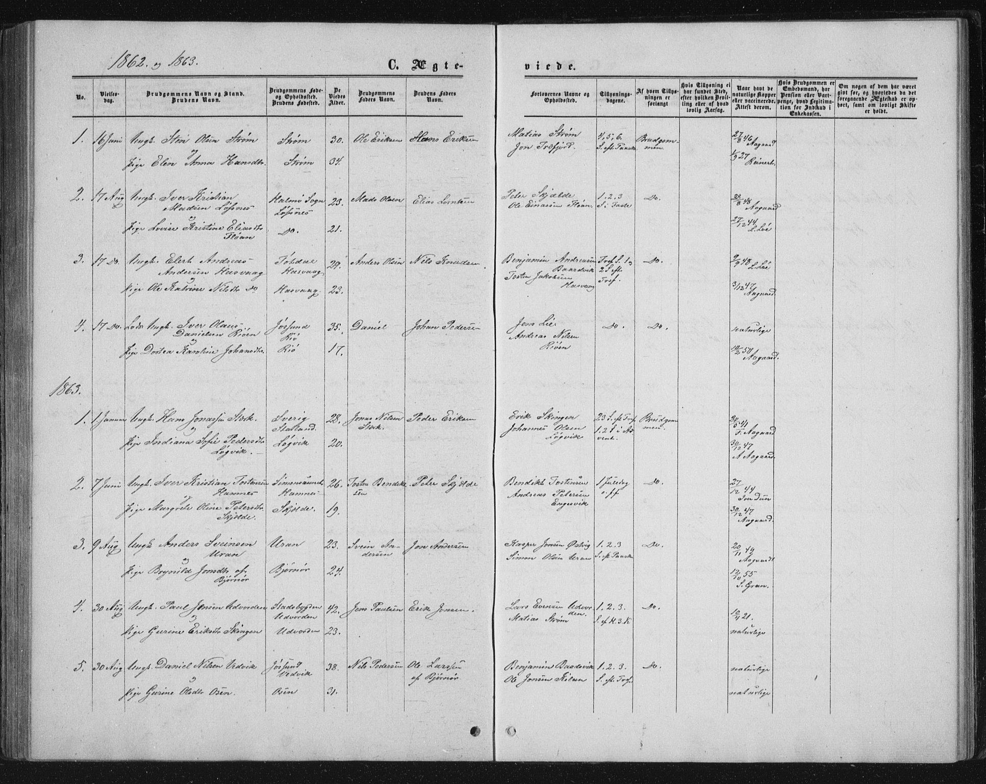 Ministerialprotokoller, klokkerbøker og fødselsregistre - Nord-Trøndelag, SAT/A-1458/771/L0595: Ministerialbok nr. 771A02, 1840-1869