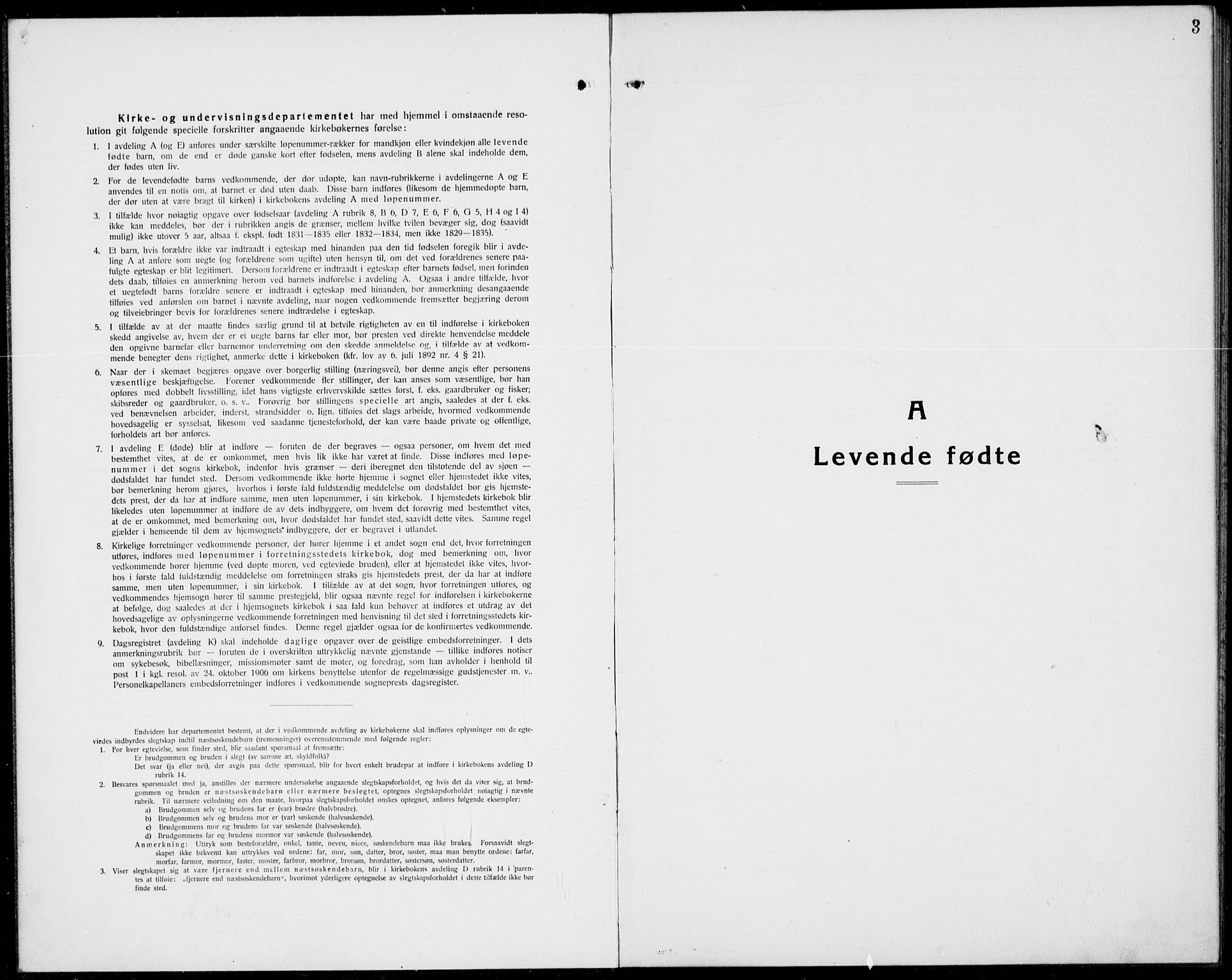 Ådal kirkebøker, SAKO/A-248/G/Ga/L0005: Klokkerbok nr. I 5, 1921-1938, s. 3