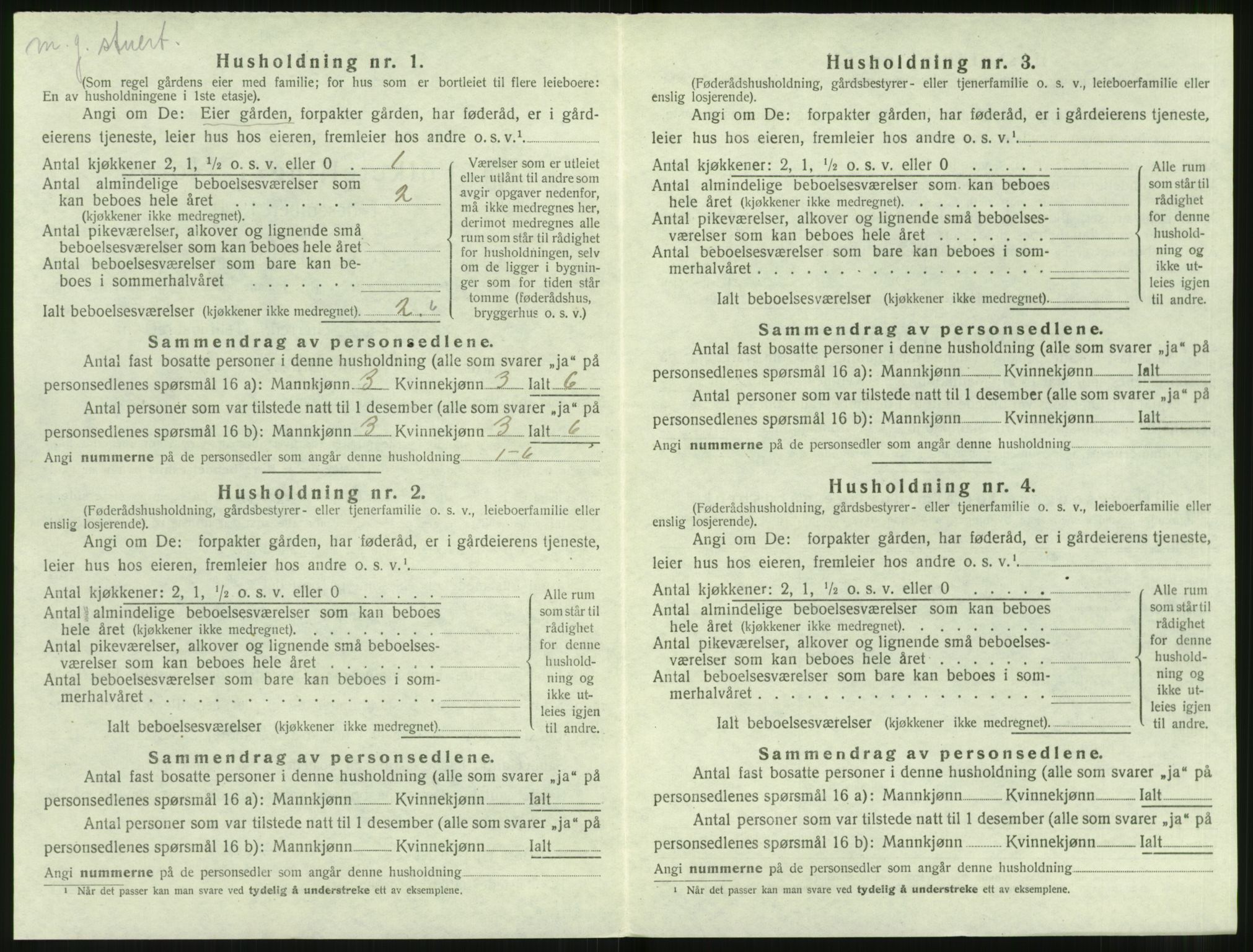 SAT, Folketelling 1920 for 1517 Hareid herred, 1920, s. 526