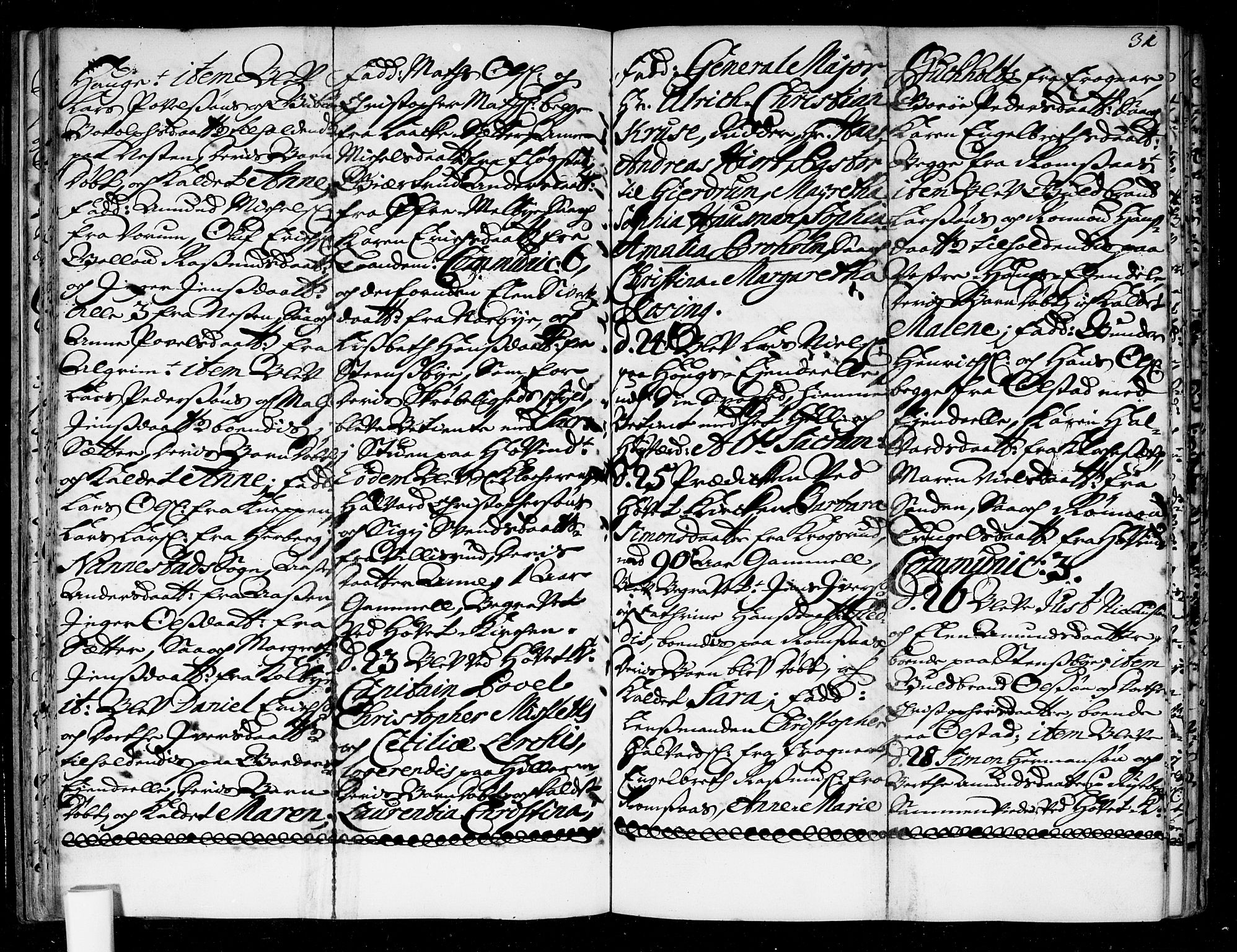Ullensaker prestekontor Kirkebøker, AV/SAO-A-10236a/F/Fa/L0004: Ministerialbok nr. I 4, 1721-1723, s. 31