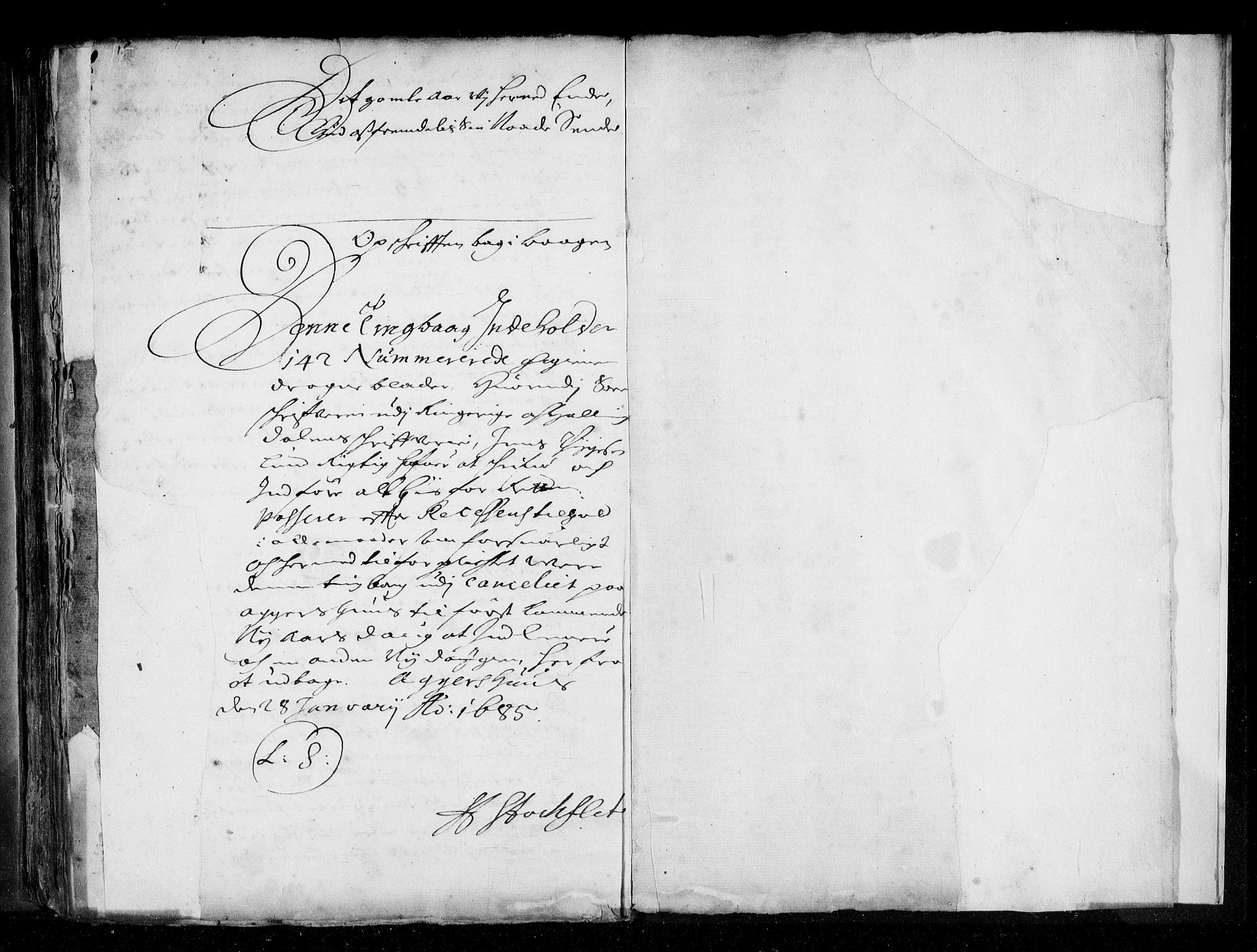 Ringerike og Hallingdal sorenskriveri, SAKO/A-81/F/Fa/Fab/L0013: Tingbok - Sorenskriveriet, 1685