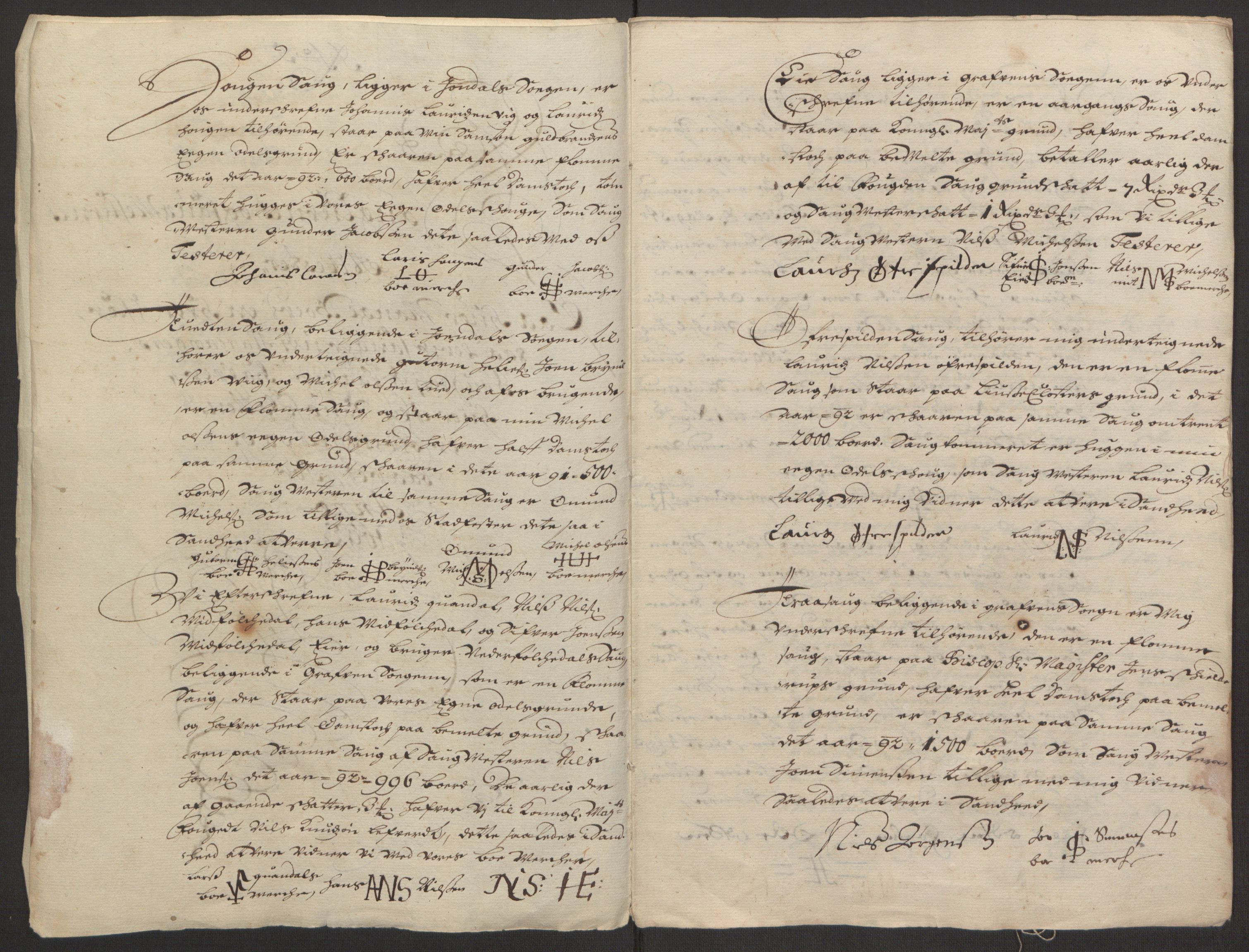 Rentekammeret inntil 1814, Reviderte regnskaper, Fogderegnskap, RA/EA-4092/R48/L2973: Fogderegnskap Sunnhordland og Hardanger, 1691-1692, s. 627