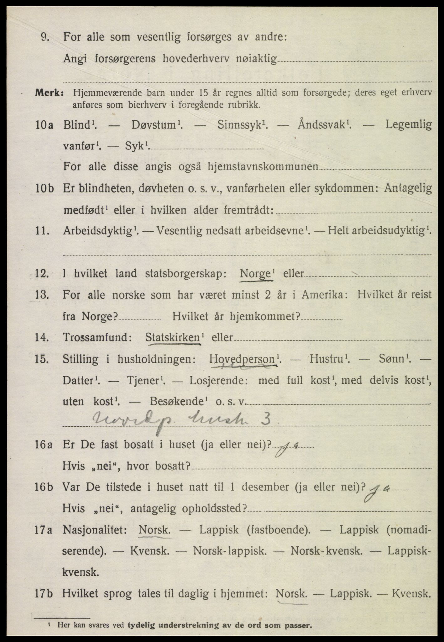 SAT, Folketelling 1920 for 1718 Leksvik herred, 1920, s. 7187