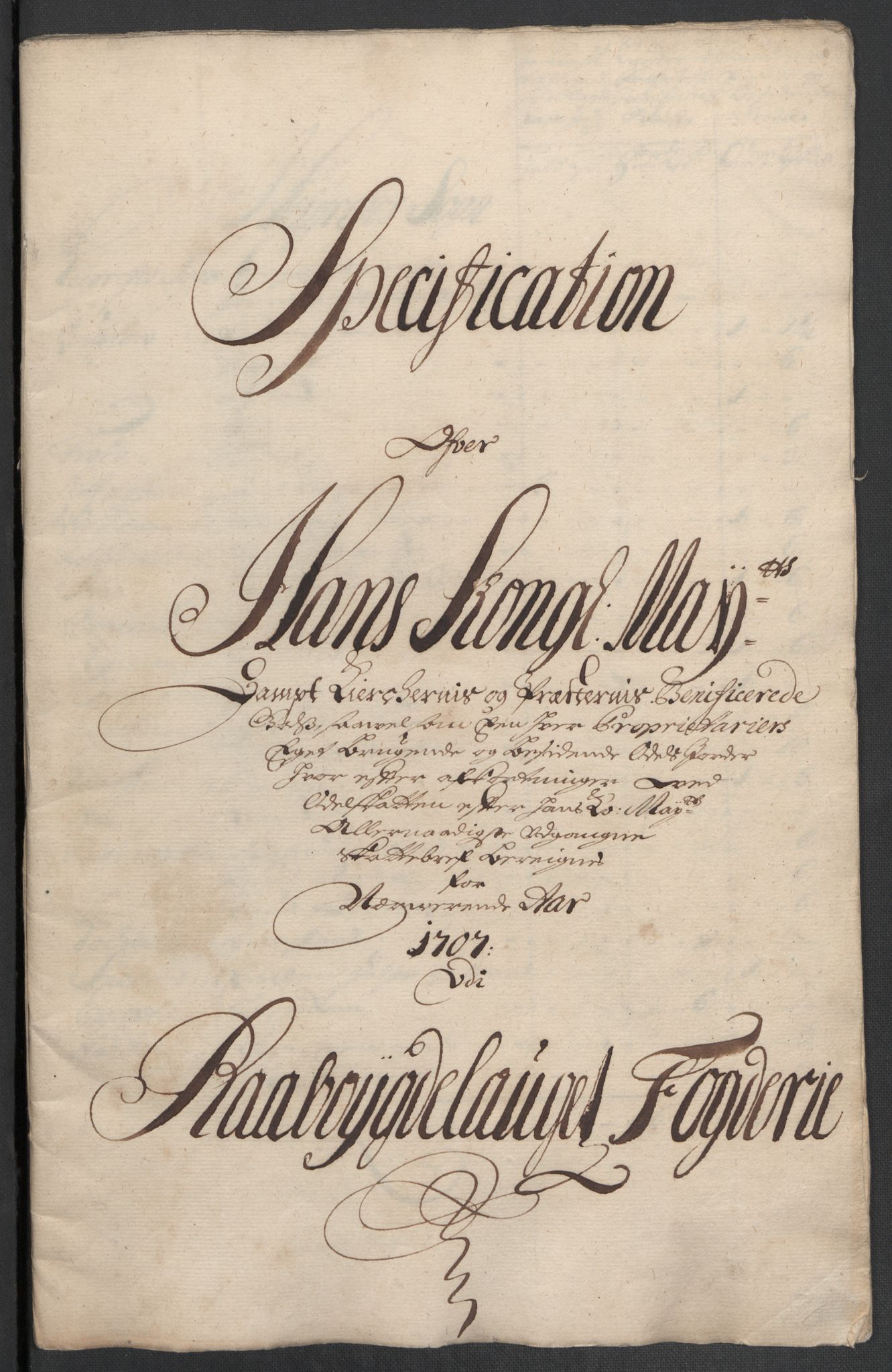 Rentekammeret inntil 1814, Reviderte regnskaper, Fogderegnskap, RA/EA-4092/R40/L2448: Fogderegnskap Råbyggelag, 1706-1708, s. 237