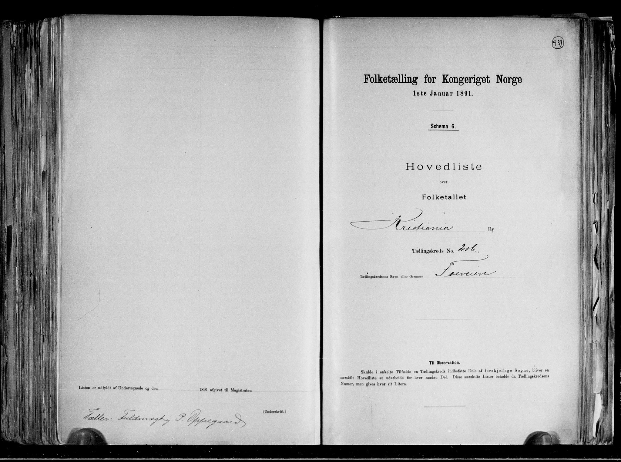 RA, Folketelling 1891 for 0301 Kristiania kjøpstad, 1891, s. 122832