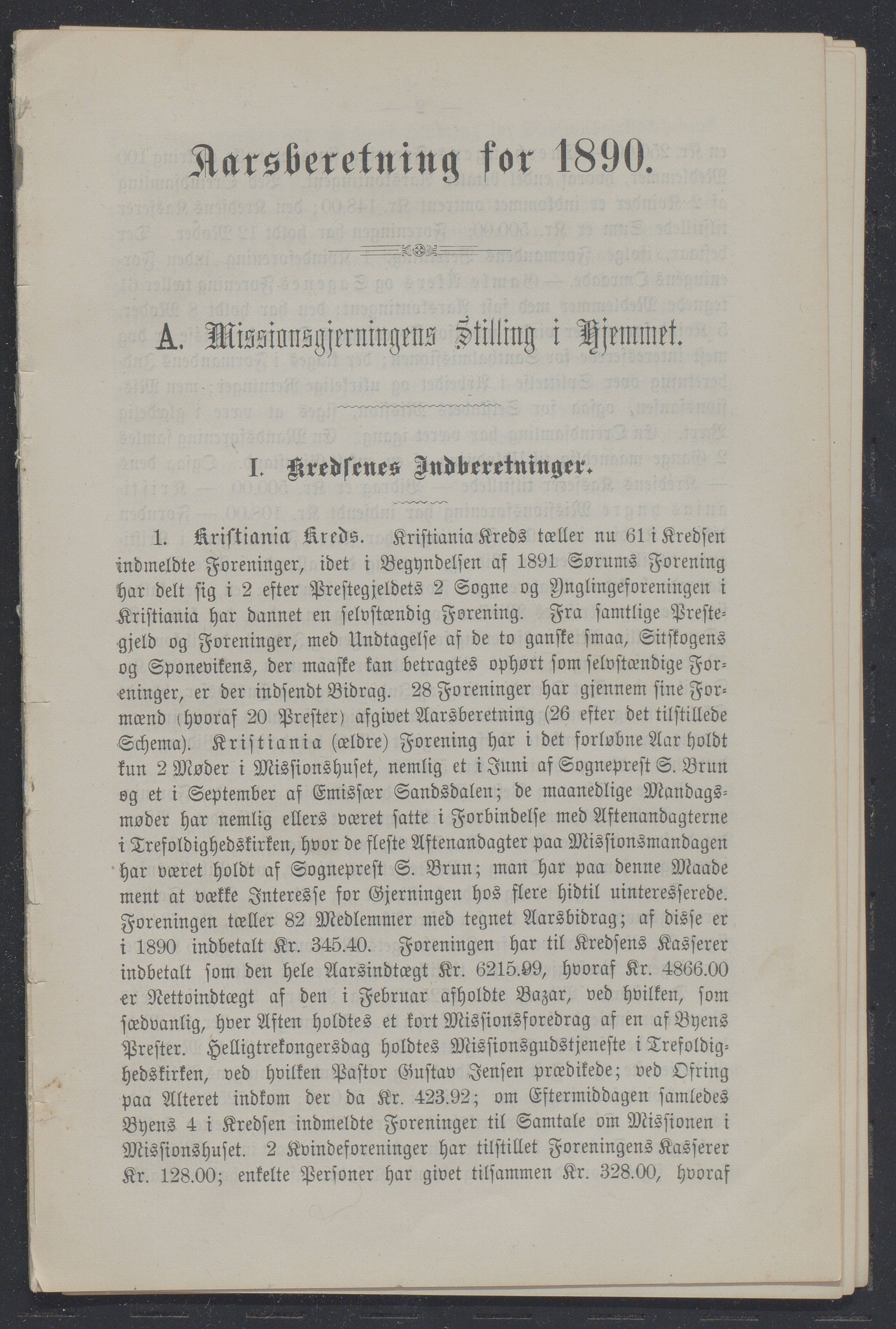 Det Norske Misjonsselskap - hovedadministrasjonen, VID/MA-A-1045/D/Db/Dba/L0339/0002: Beretninger, Bøker, Skrifter o.l   / Årsberetninger. Heftet. 49.  , 1891