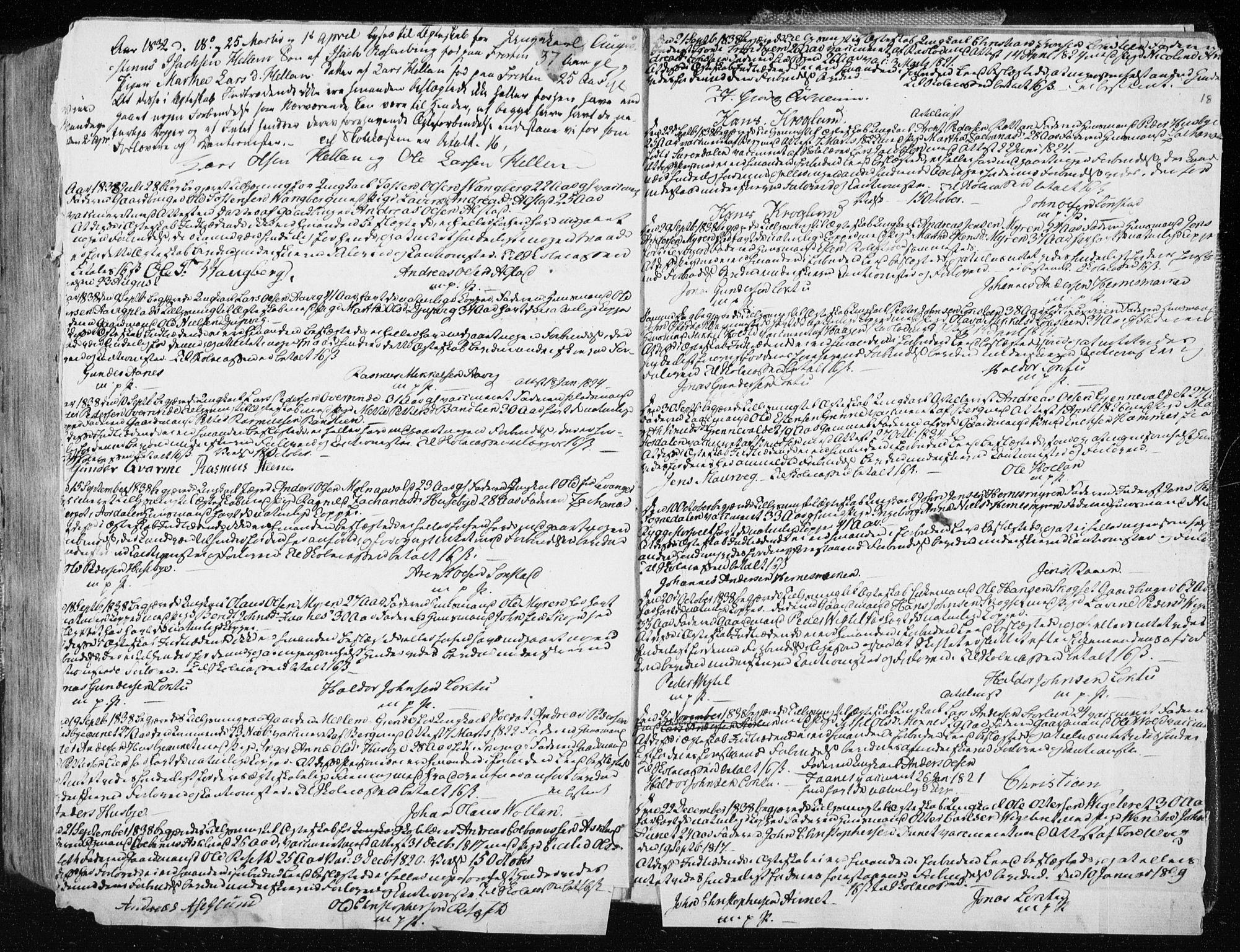 Ministerialprotokoller, klokkerbøker og fødselsregistre - Nord-Trøndelag, AV/SAT-A-1458/713/L0114: Ministerialbok nr. 713A05, 1827-1839, s. 18