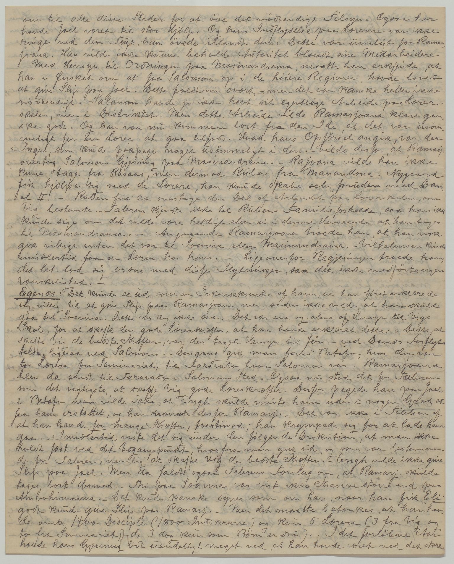 Det Norske Misjonsselskap - hovedadministrasjonen, VID/MA-A-1045/D/Da/Daa/L0035/0012: Konferansereferat og årsberetninger / Konferansereferat fra Madagaskar Innland., 1881