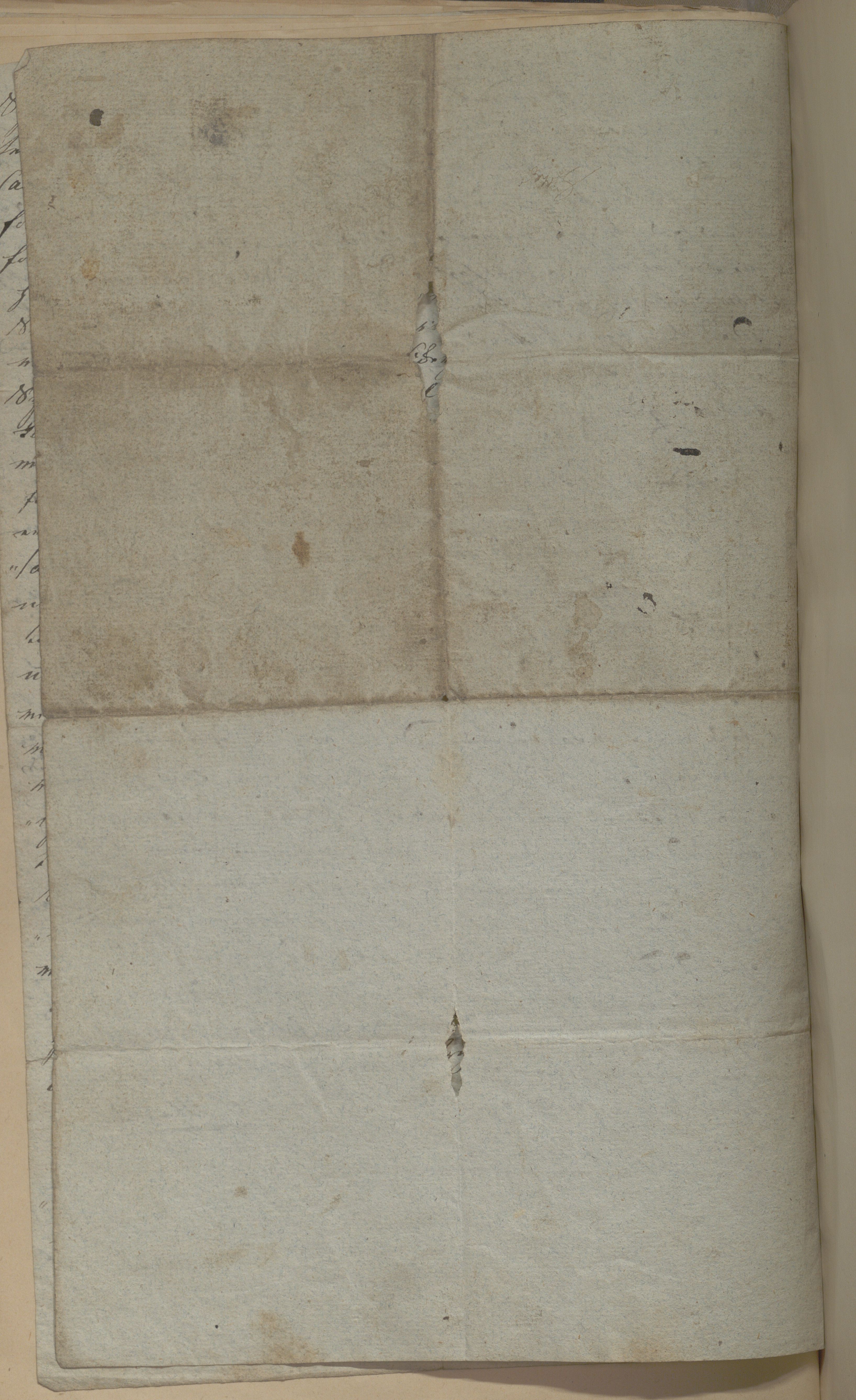 Heggtveitsamlingen, TMF/A-1007/H/L0050: Innbundne brev, Ms A, med innlagt registratur. , 1800-1850