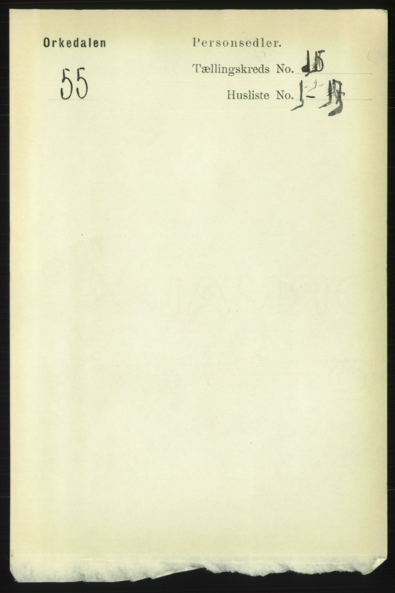RA, Folketelling 1891 for 1638 Orkdal herred, 1891, s. 6876