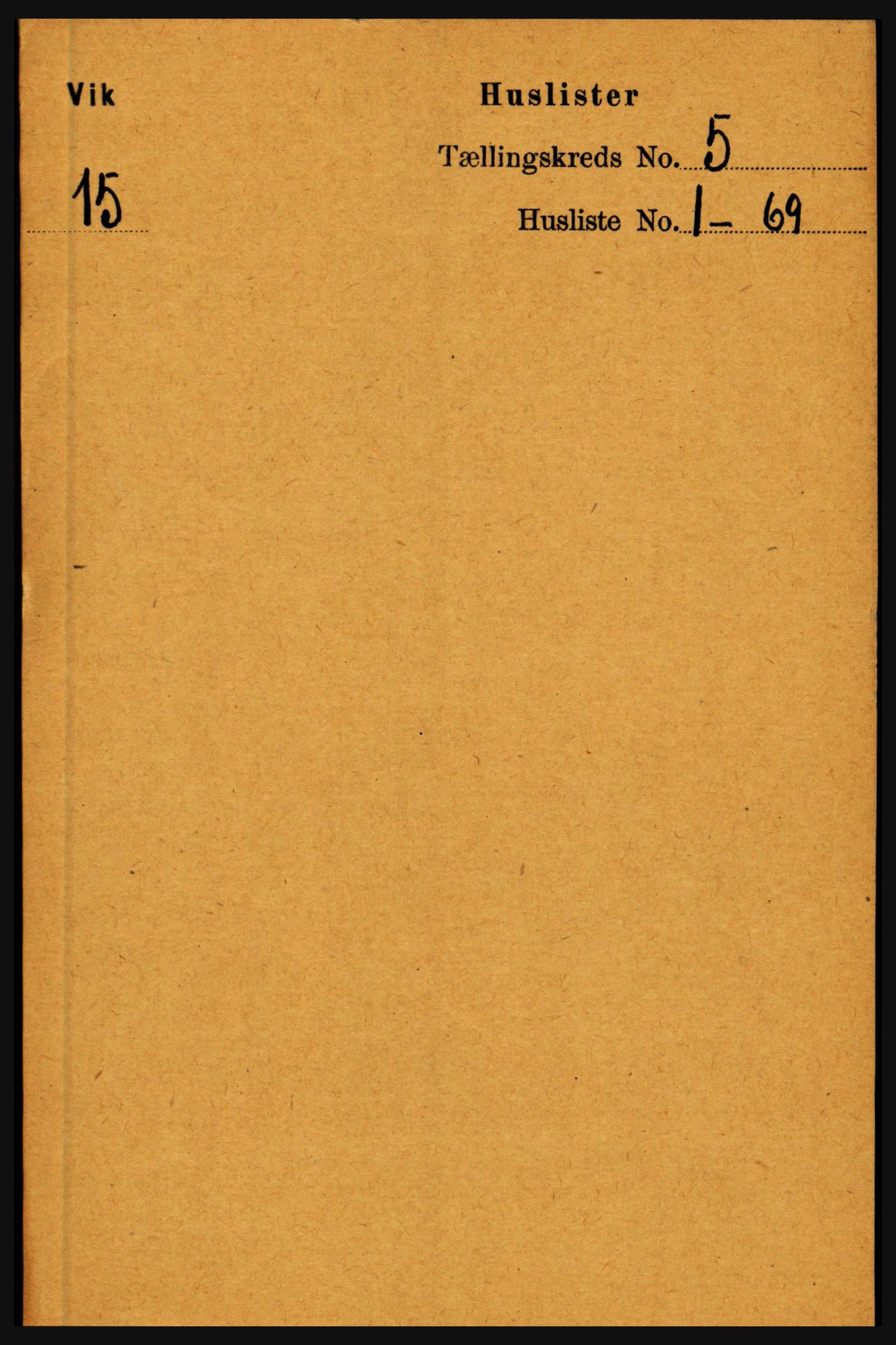 RA, Folketelling 1891 for 1417 Vik herred, 1891, s. 2283