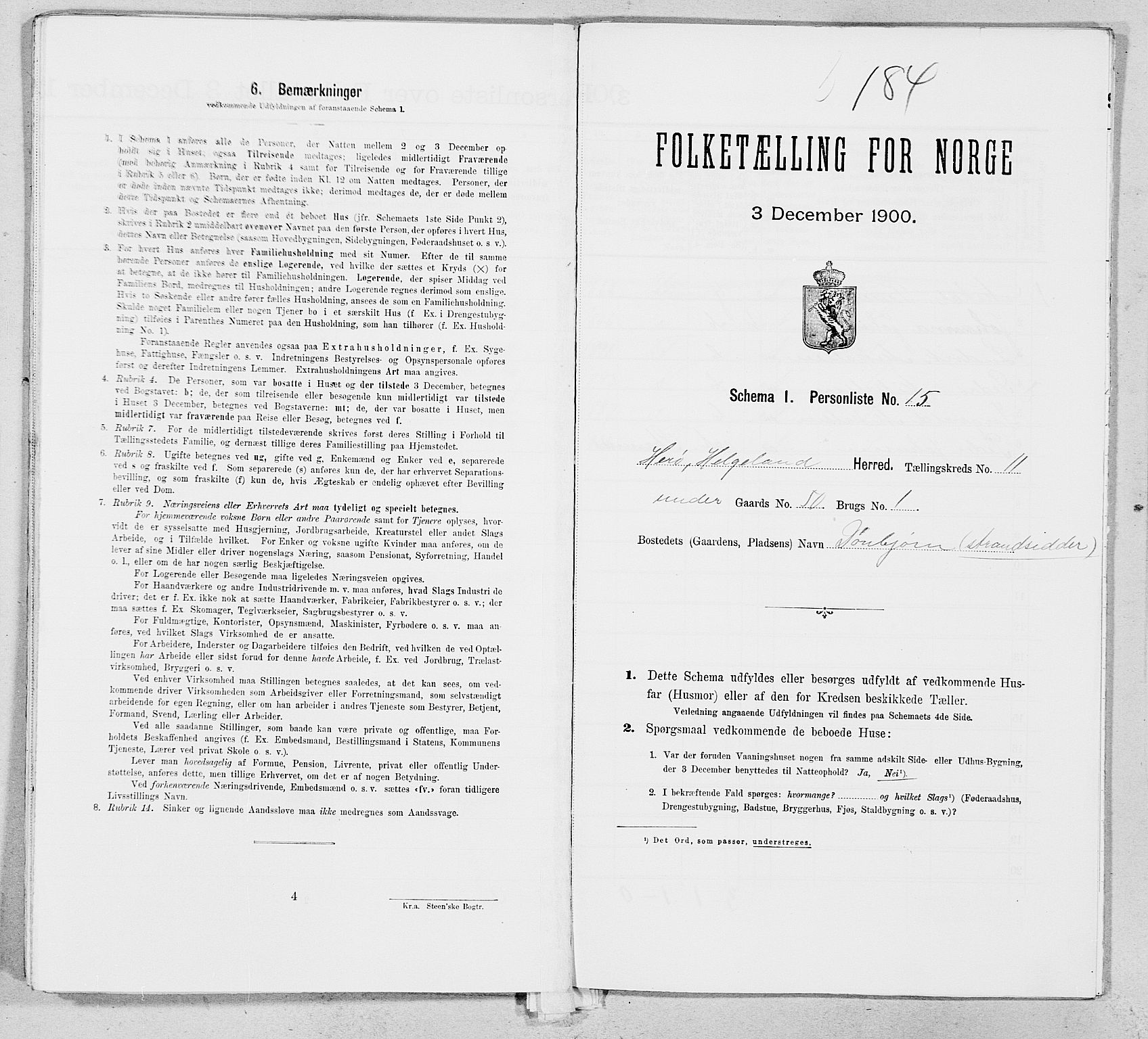 SAT, Folketelling 1900 for 1818 Herøy herred, 1900, s. 1037