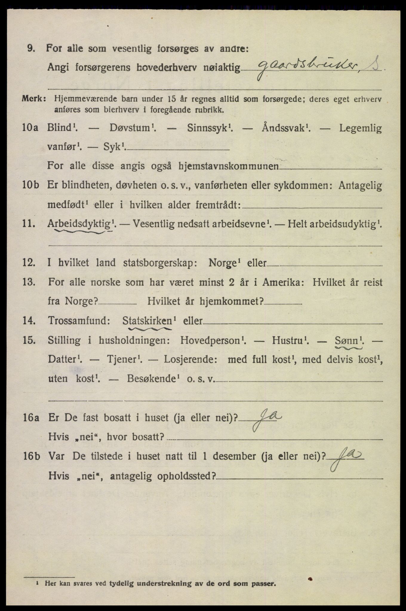 SAK, Folketelling 1920 for 1019 Halse og Harkmark herred, 1920, s. 4224