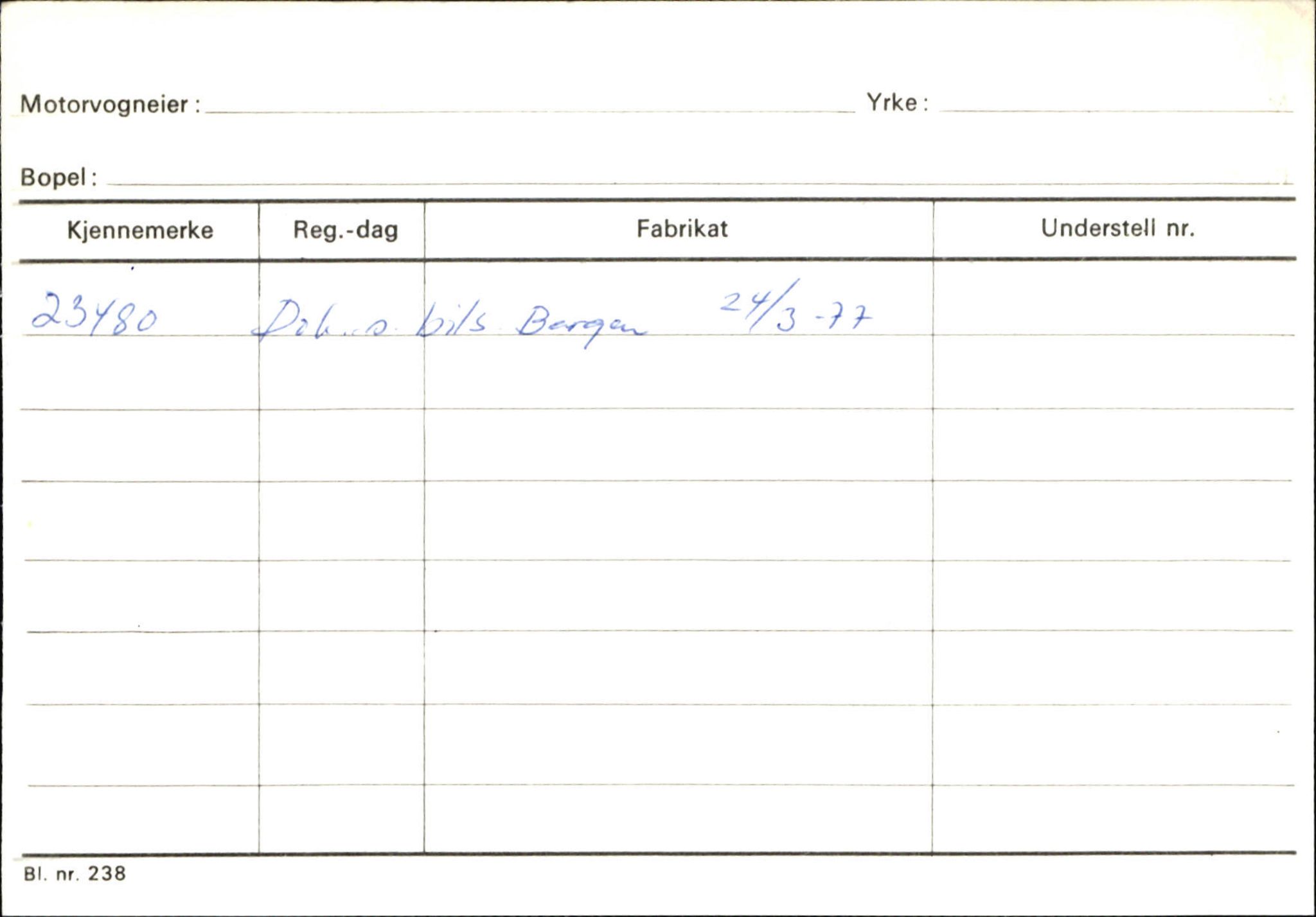 Statens vegvesen, Sogn og Fjordane vegkontor, SAB/A-5301/4/F/L0144: Registerkort Vågsøy A-R, 1945-1975, s. 1452