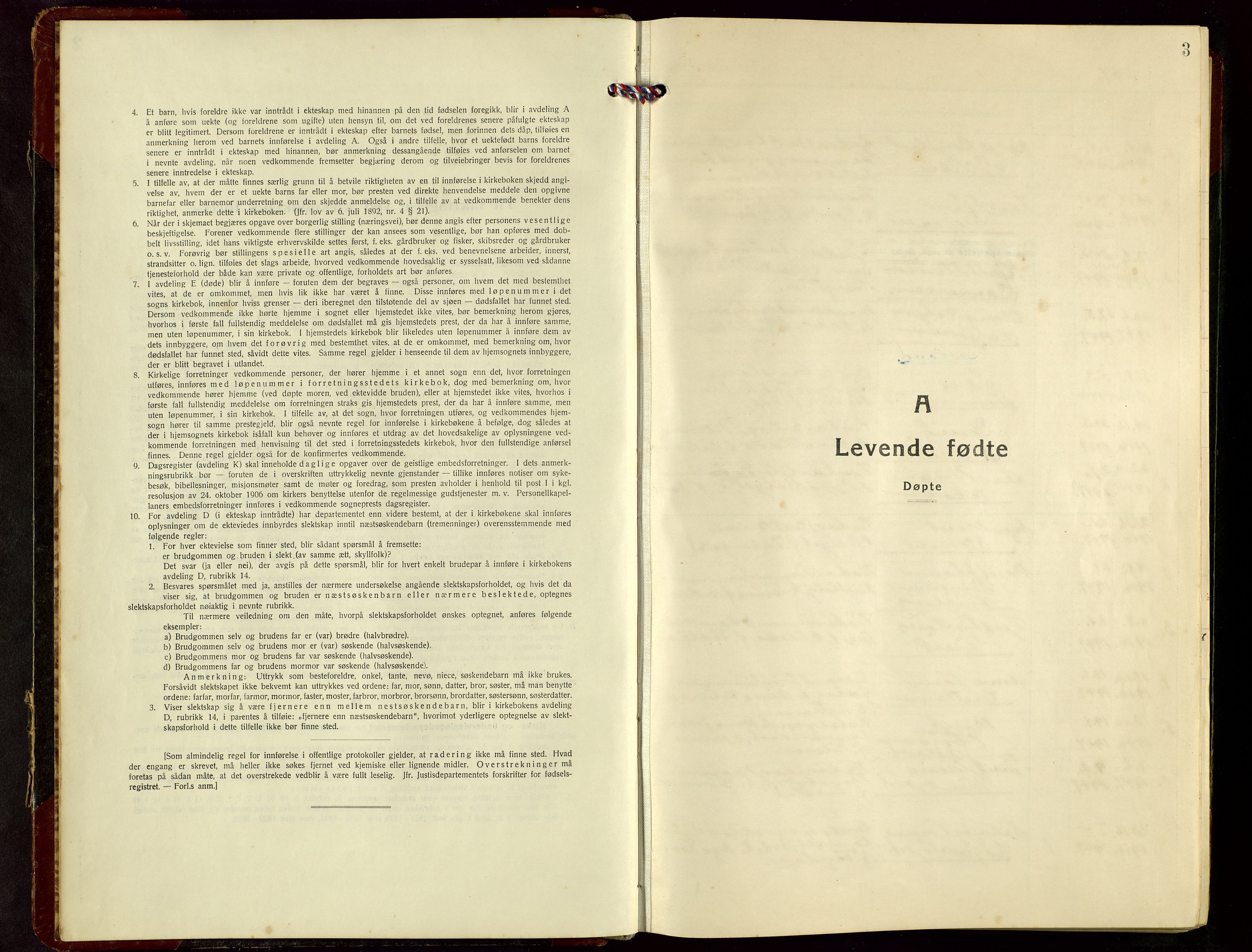 Kopervik sokneprestkontor, SAST/A-101850/H/Ha/Hab/L0015: Klokkerbok nr. B 15, 1947-1974, s. 3