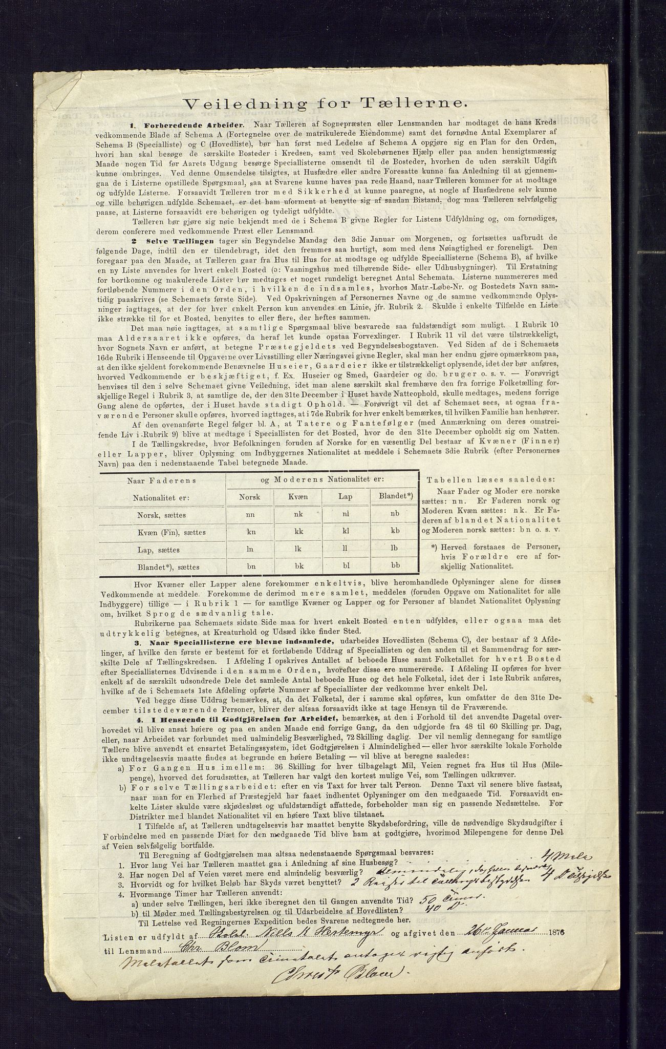 SAKO, Folketelling 1875 for 0829P Kviteseid prestegjeld, 1875, s. 40