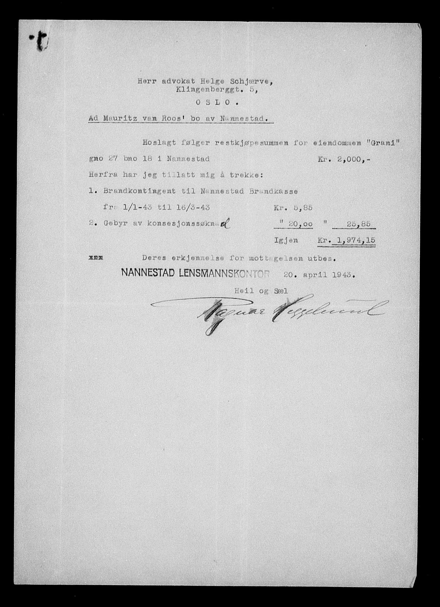 Justisdepartementet, Tilbakeføringskontoret for inndratte formuer, AV/RA-S-1564/H/Hc/Hcc/L0973: --, 1945-1947, s. 28