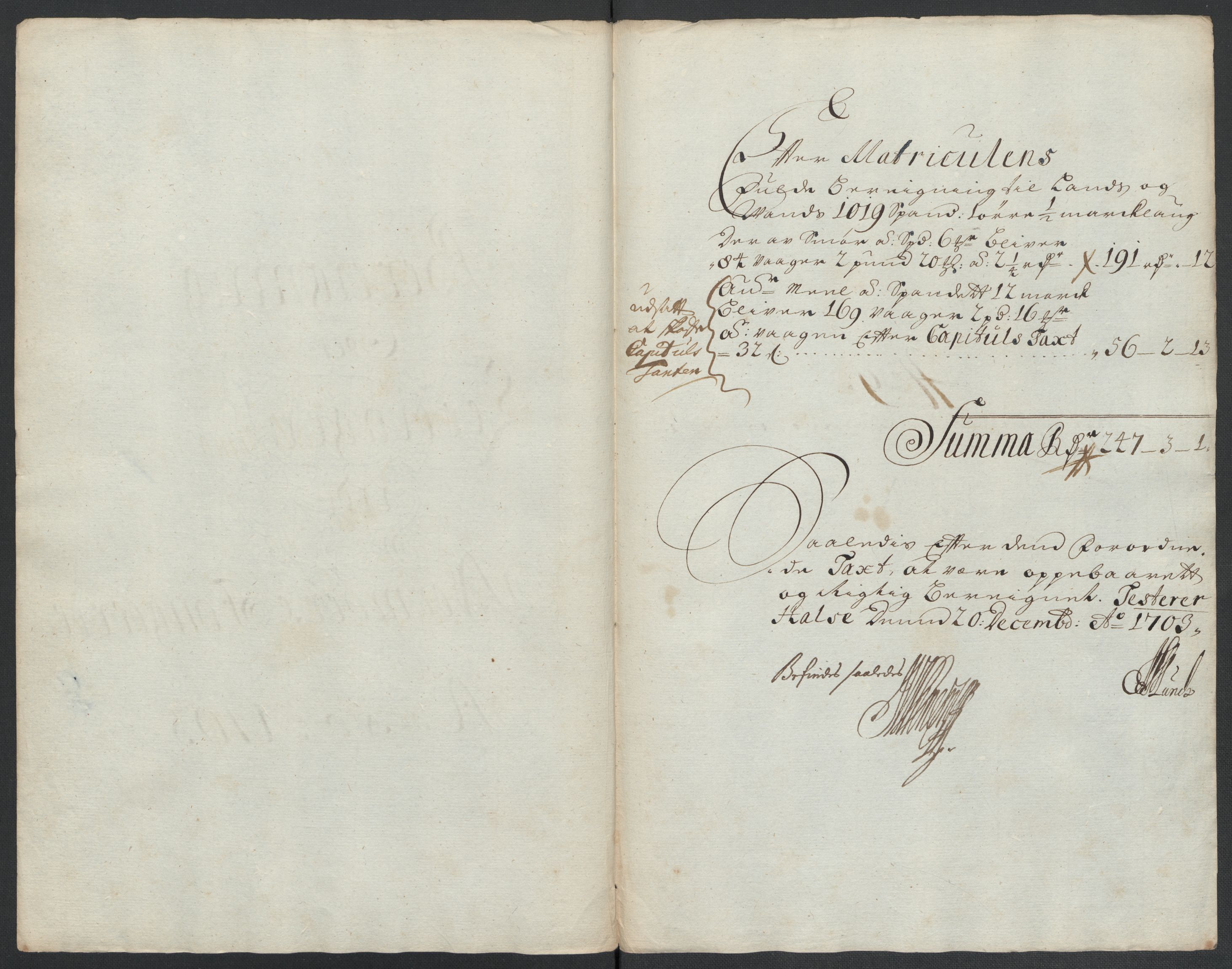 Rentekammeret inntil 1814, Reviderte regnskaper, Fogderegnskap, RA/EA-4092/R56/L3740: Fogderegnskap Nordmøre, 1703-1704, s. 98