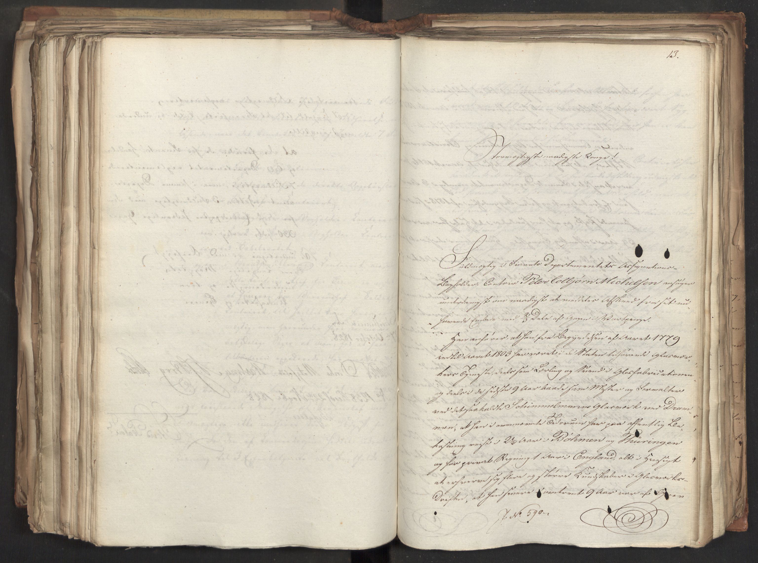 Statsrådsavdelingen i Stockholm, AV/RA-S-1003/D/Da/L0056: Regjeringsinnstillinger nr. 436-650, 1828, s. 455