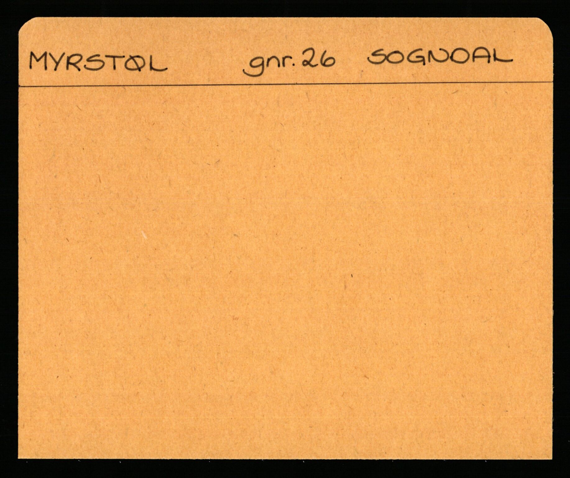 Statsarkivet i Stavanger, AV/SAST-A-101971/03/Y/Ym/L0040: Åstedskort sortert etter gårdsnavn: Mykje - Navrestad, 1600-1950, s. 52
