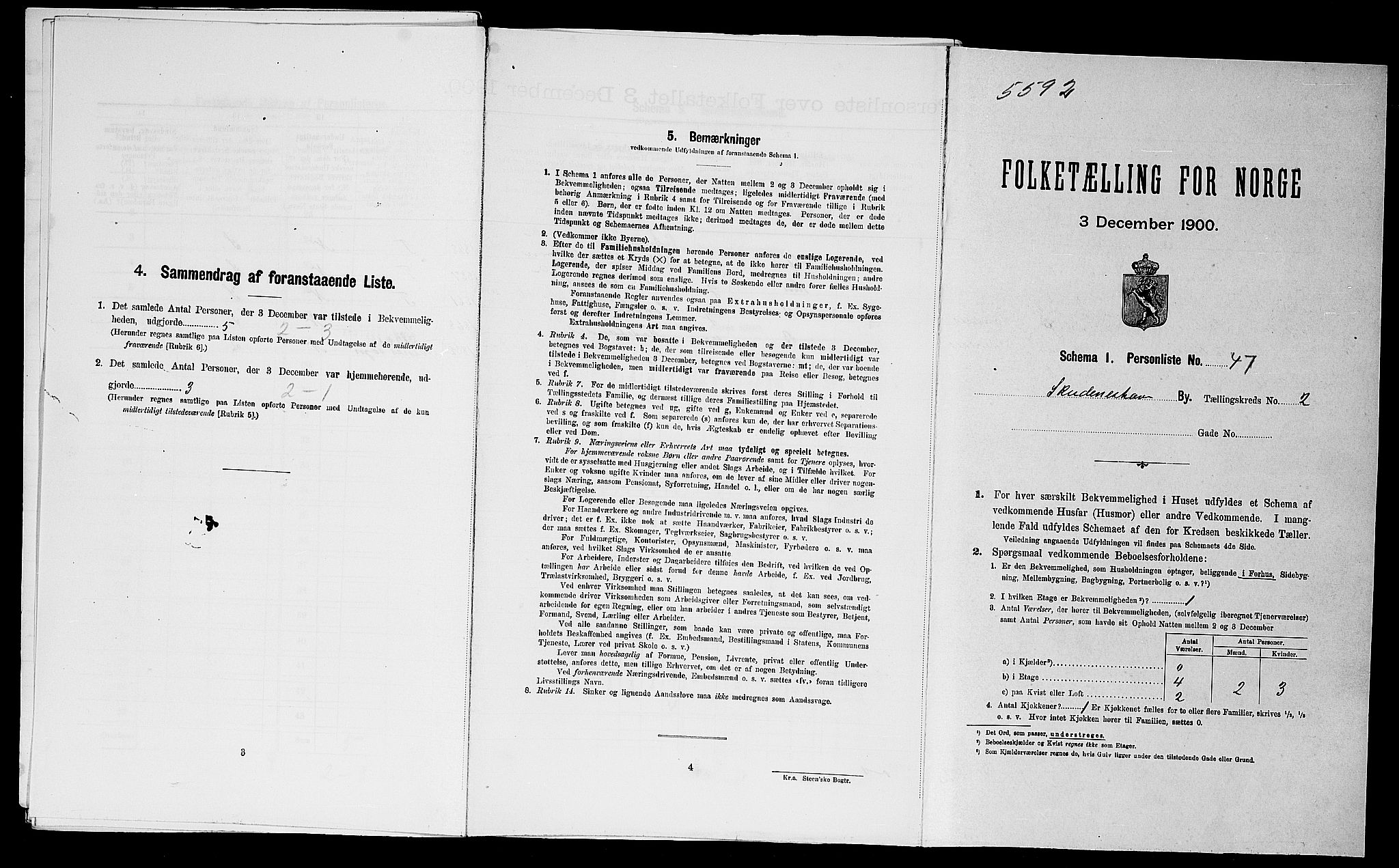 SAST, Folketelling 1900 for 1104 Skudeneshavn ladested, 1900, s. 515