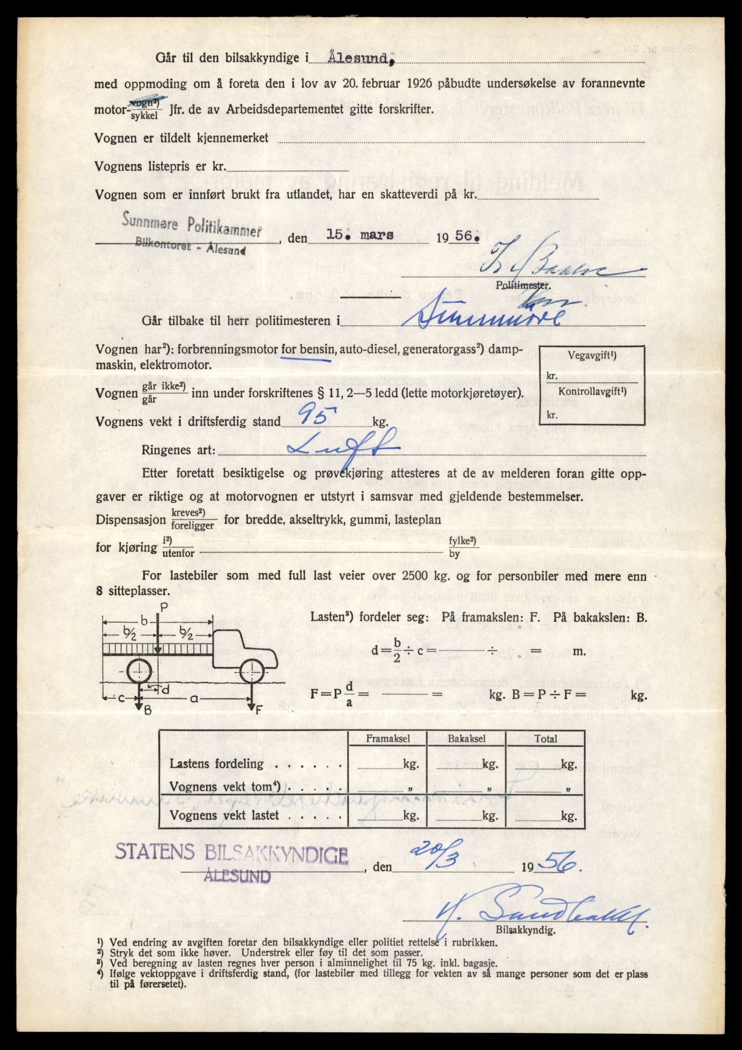 Møre og Romsdal vegkontor - Ålesund trafikkstasjon, AV/SAT-A-4099/F/Fe/L0039: Registreringskort for kjøretøy T 13361 - T 13530, 1927-1998, s. 1496