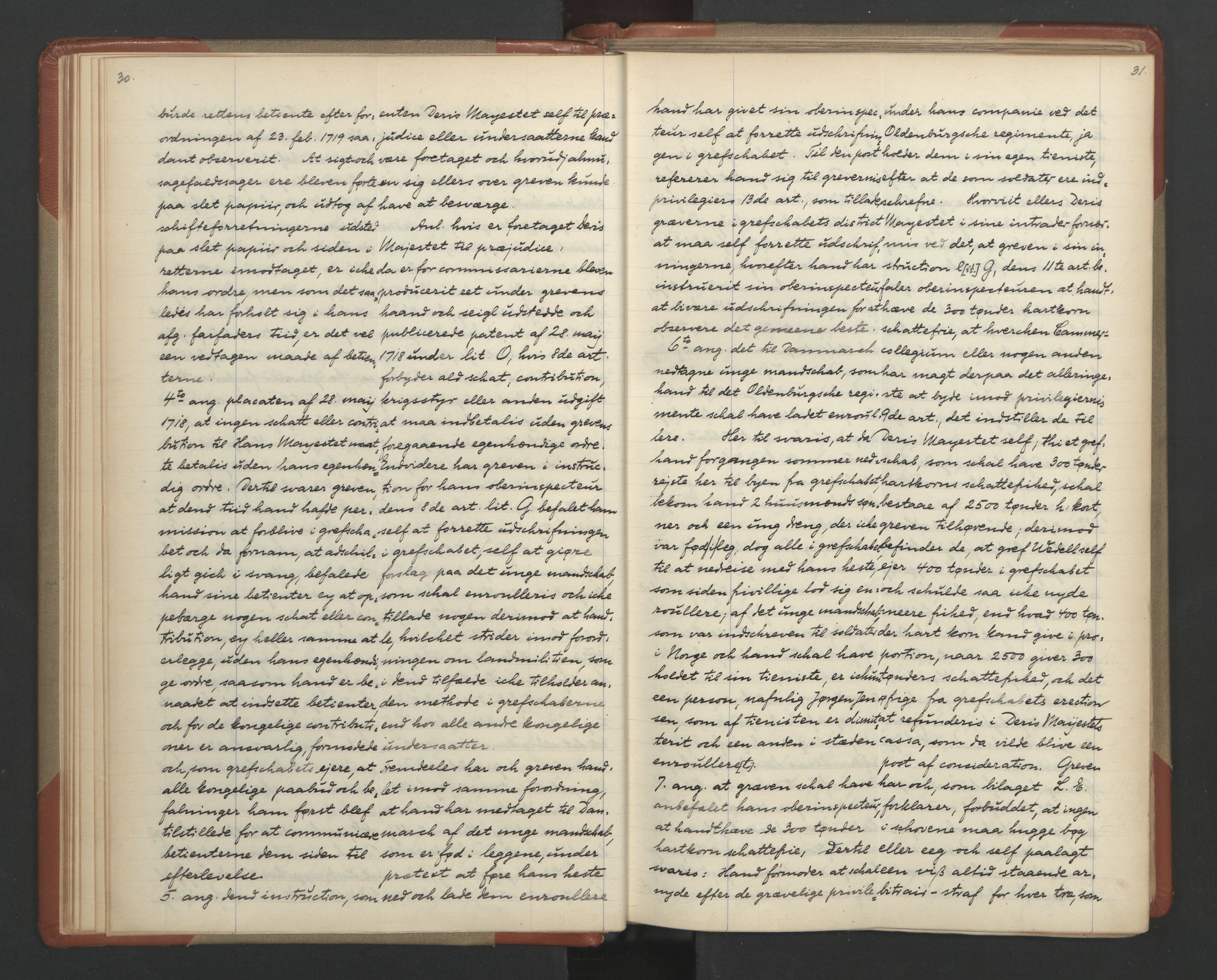 Avskriftsamlingen, AV/RA-EA-4022/F/Fa/L0087: Supplikker, 1724, s. 19