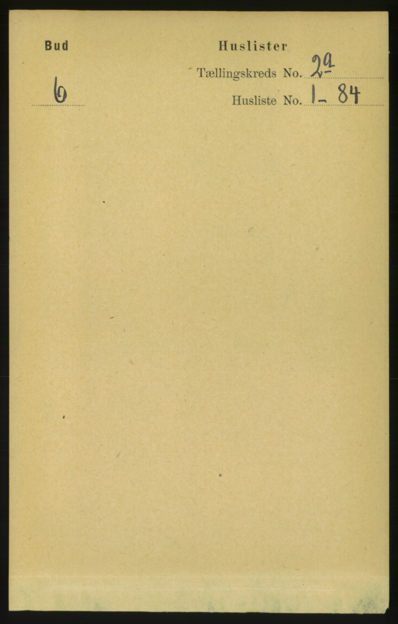 RA, Folketelling 1891 for 1549 Bud herred, 1891, s. 649