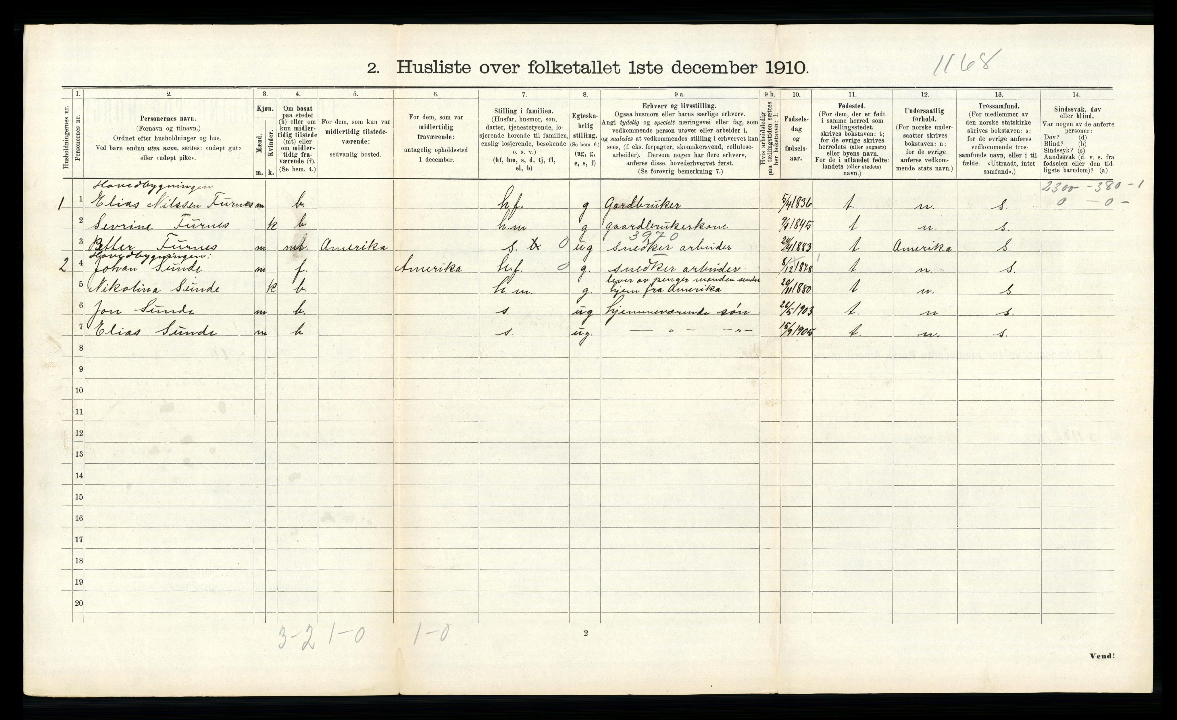 RA, Folketelling 1910 for 1531 Borgund herred, 1910, s. 970