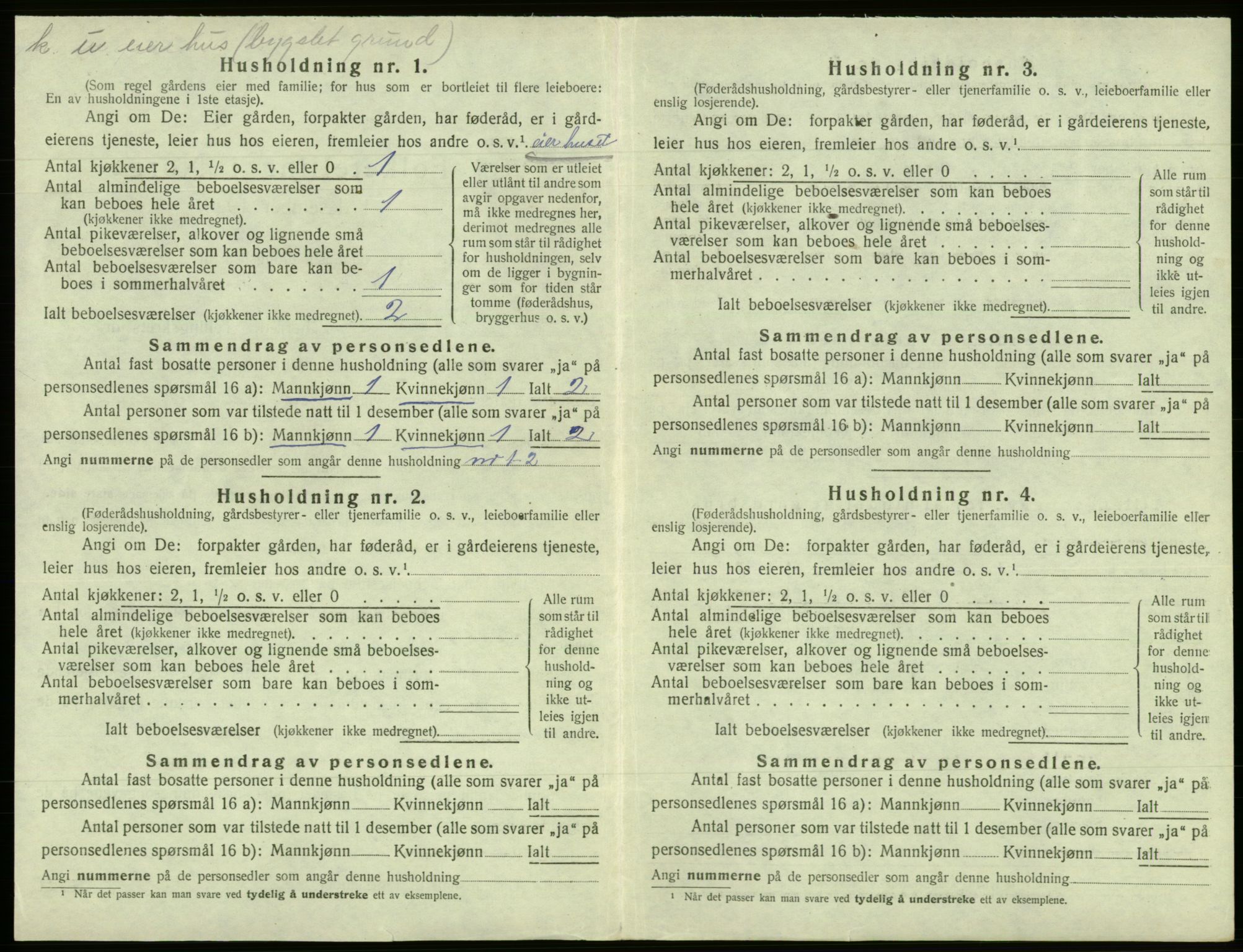 SAB, Folketelling 1920 for 1249 Fana herred, 1920, s. 3174