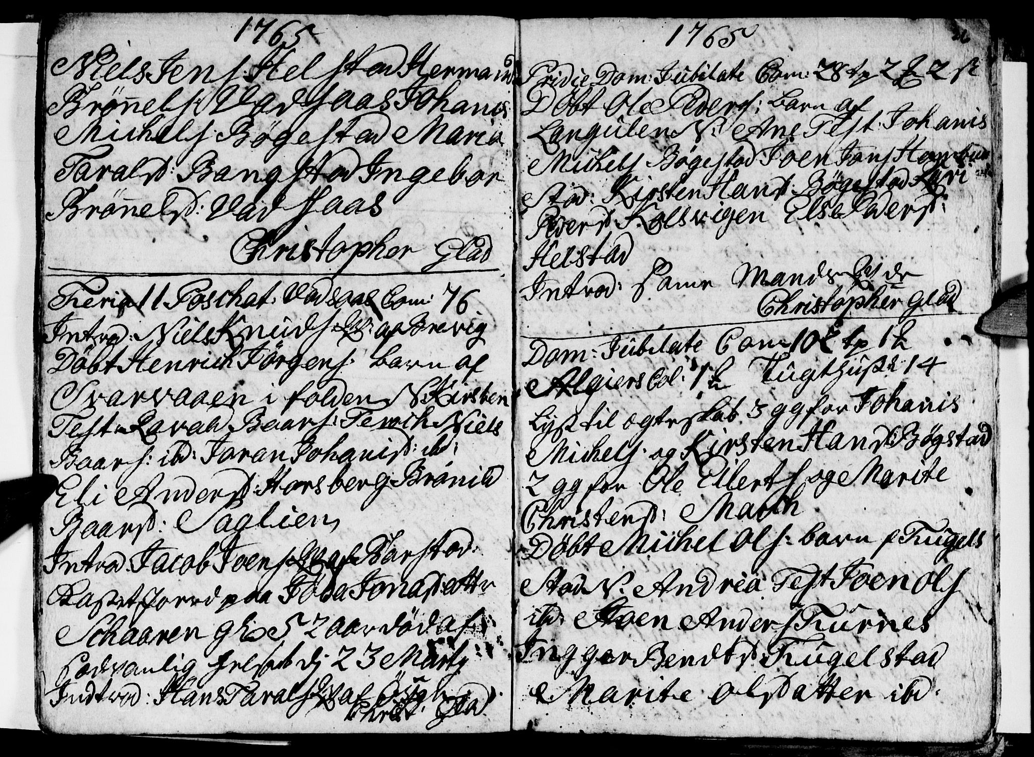 Ministerialprotokoller, klokkerbøker og fødselsregistre - Nordland, AV/SAT-A-1459/810/L0138: Ministerialbok nr. 810A02, 1763-1770, s. 26
