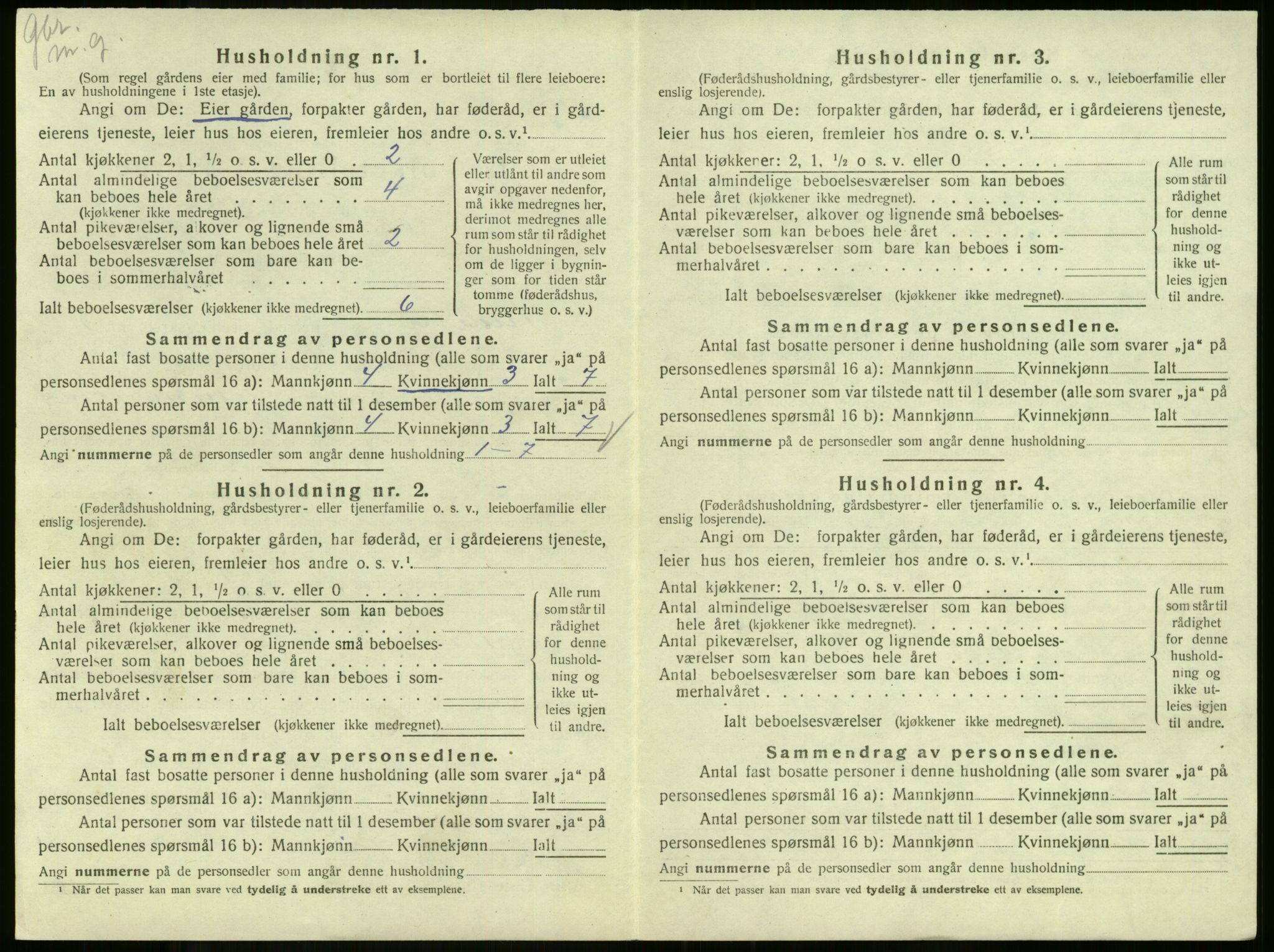 SAKO, Folketelling 1920 for 0719 Andebu herred, 1920, s. 312