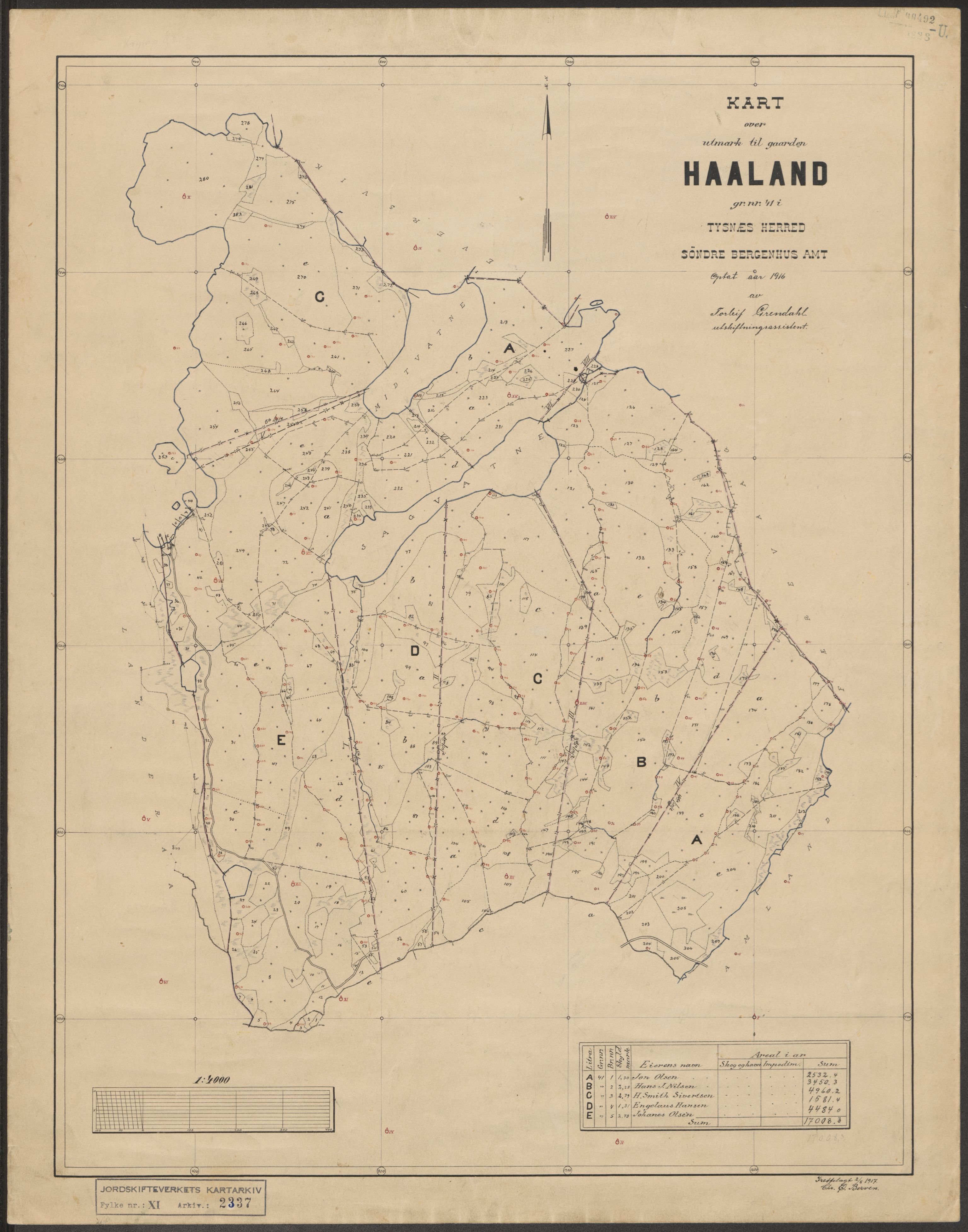 Jordskifteverkets kartarkiv, RA/S-3929/T, 1859-1988, s. 2615