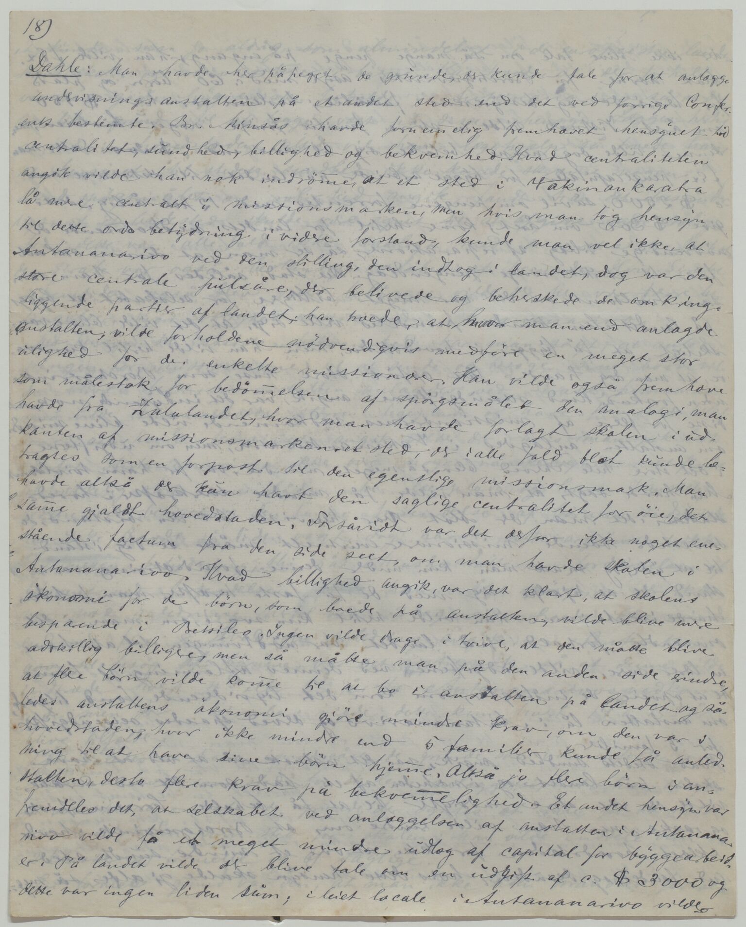 Det Norske Misjonsselskap - hovedadministrasjonen, VID/MA-A-1045/D/Da/Daa/L0035/0009: Konferansereferat og årsberetninger / Konferansereferat fra Madagaskar Innland., 1880