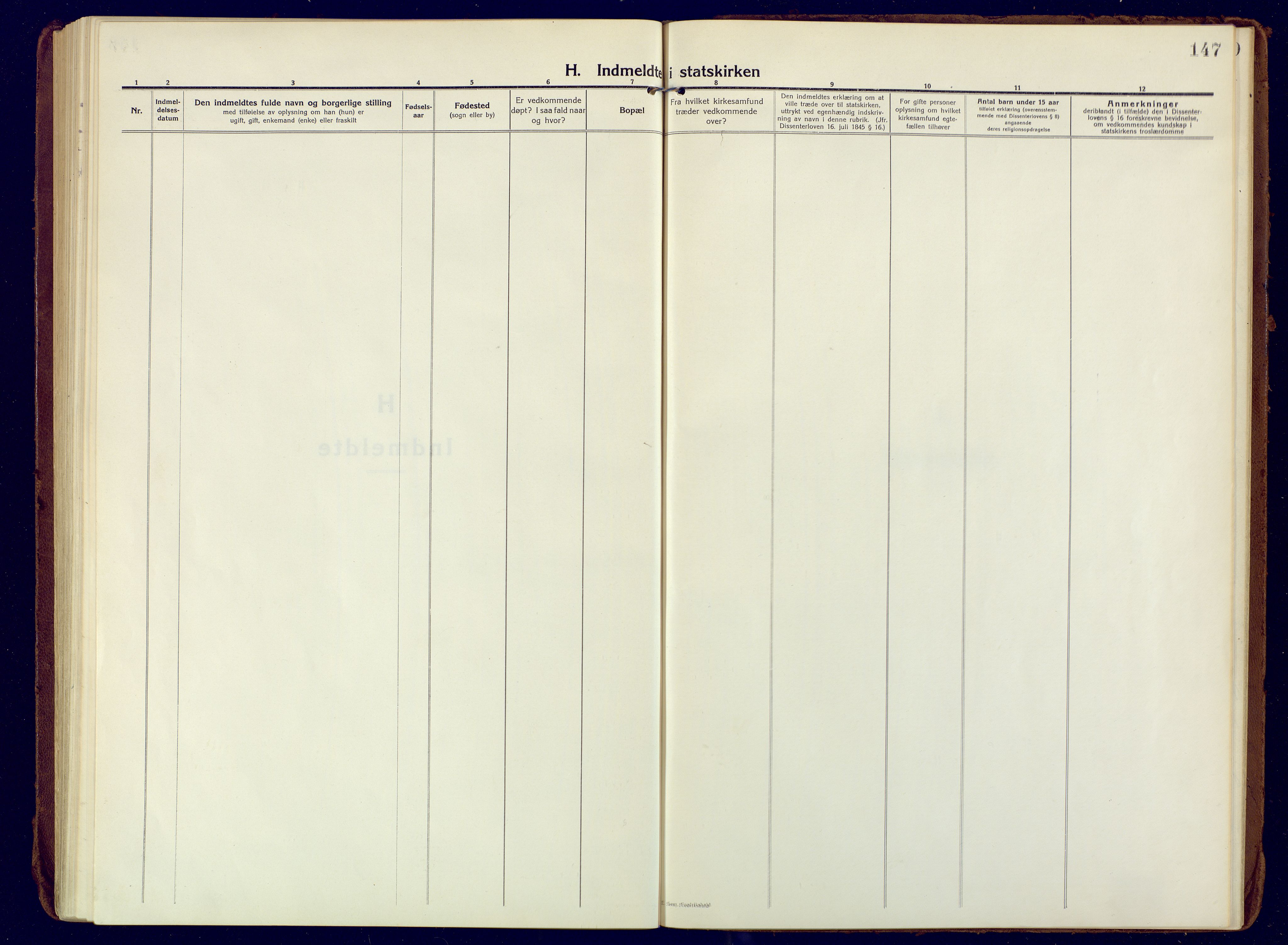 Berg sokneprestkontor, SATØ/S-1318/G/Ga/Gaa: Ministerialbok nr. 10, 1916-1928, s. 147