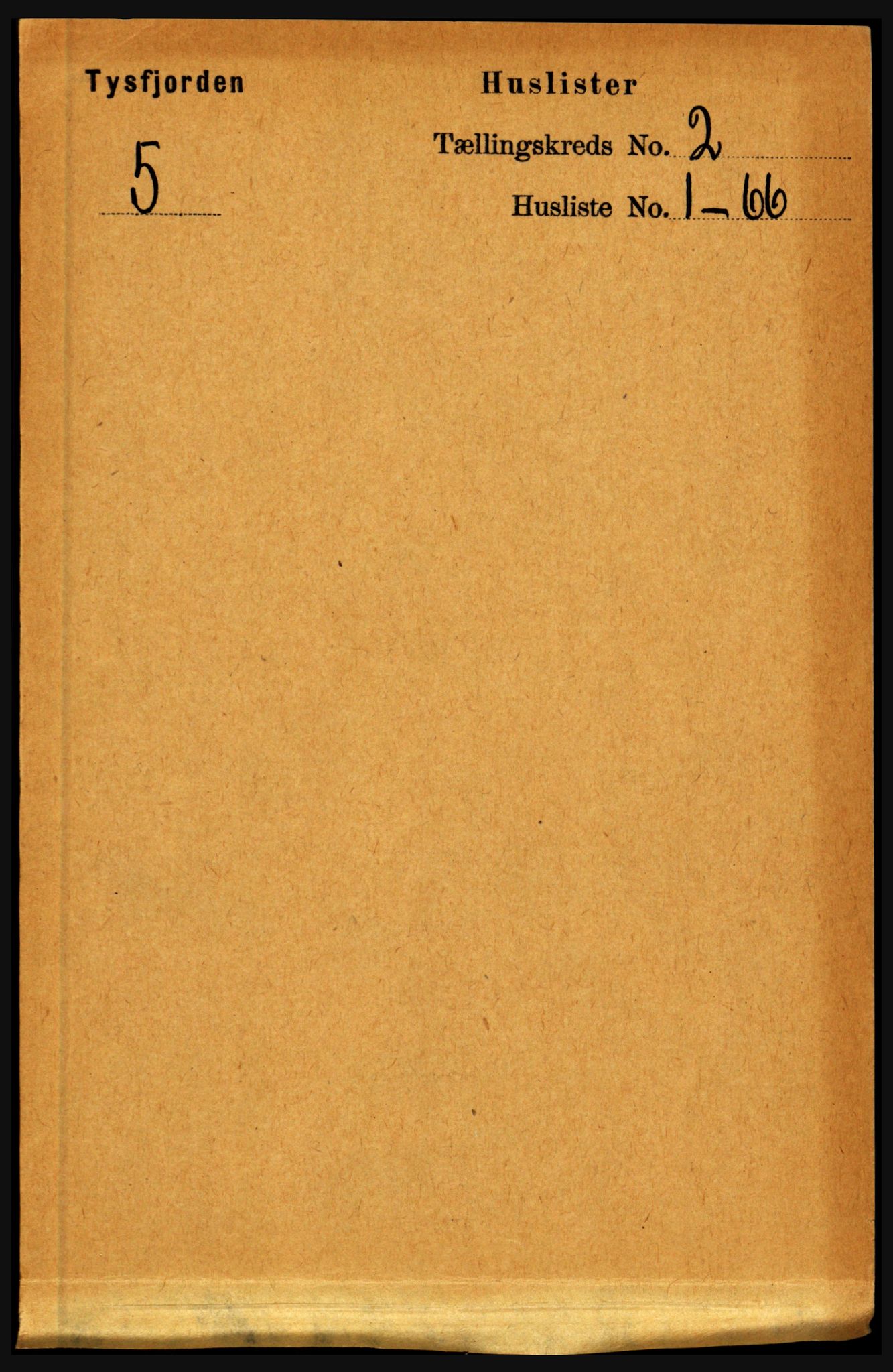 RA, Folketelling 1891 for 1850 Tysfjord herred, 1891, s. 490