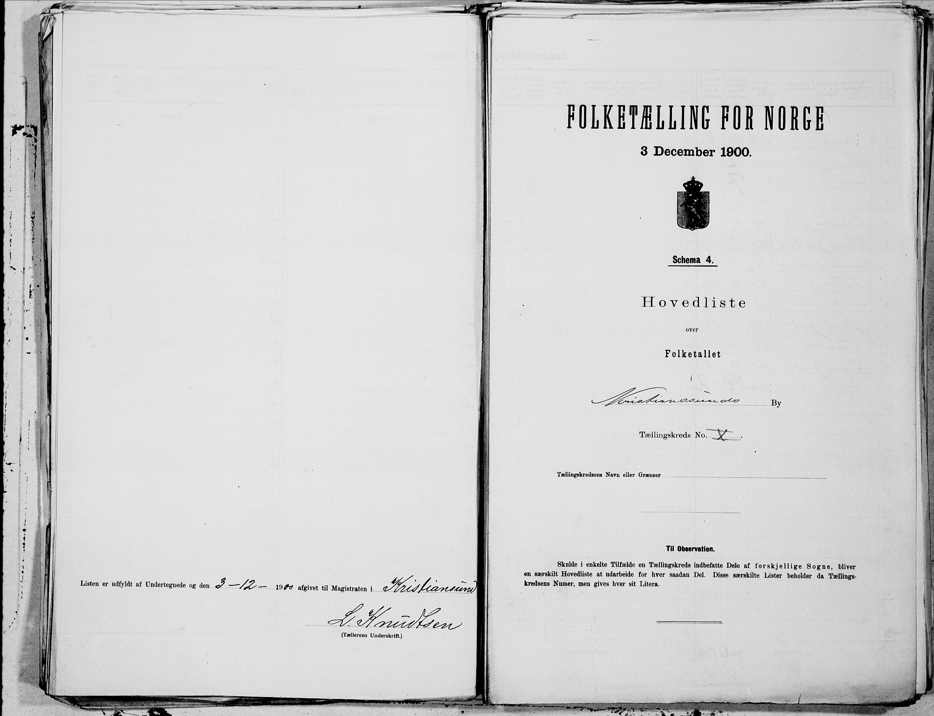 SAT, Folketelling 1900 for 1503 Kristiansund kjøpstad, 1900, s. 20