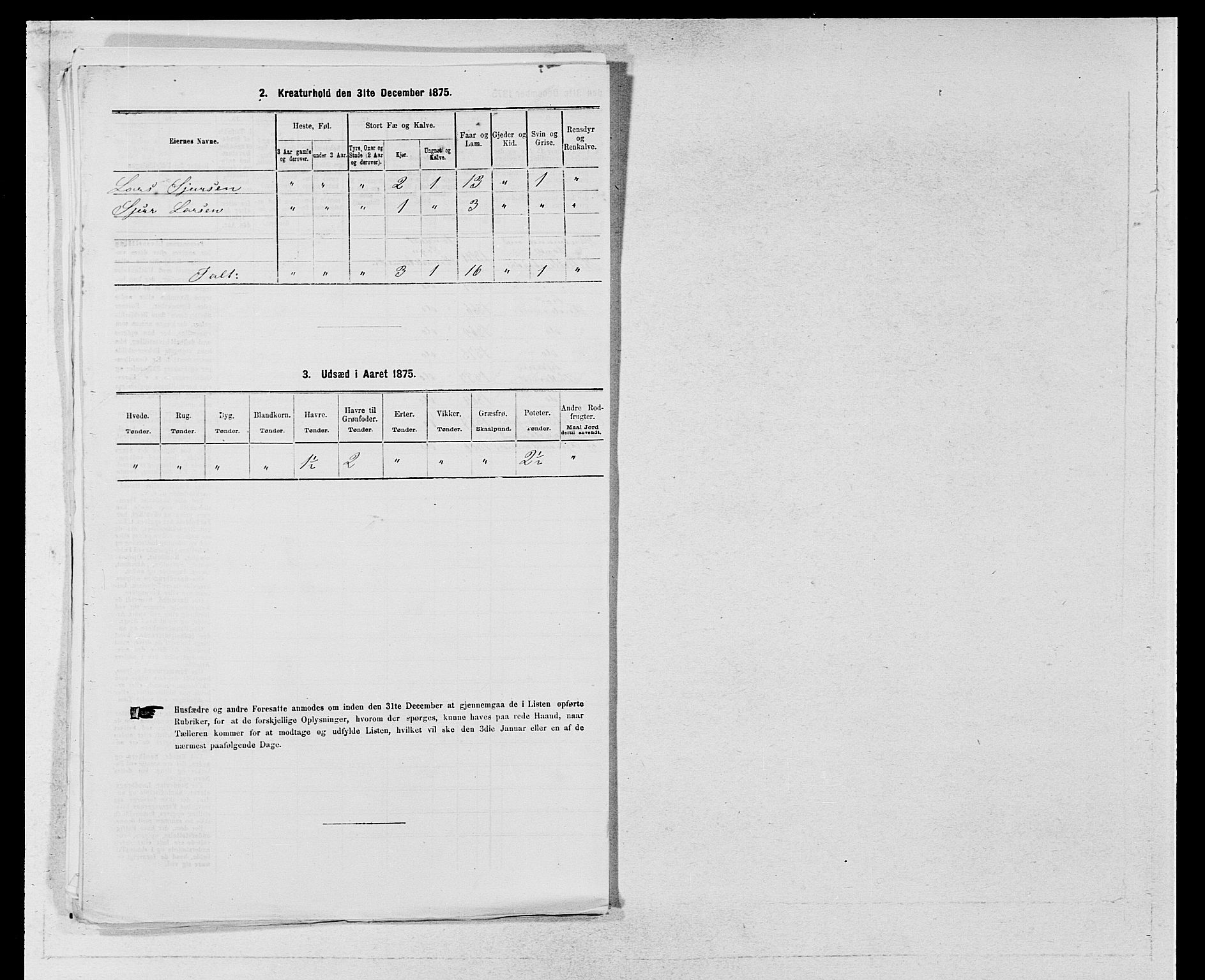 SAB, Folketelling 1875 for 1226P Strandebarm prestegjeld, 1875, s. 1163