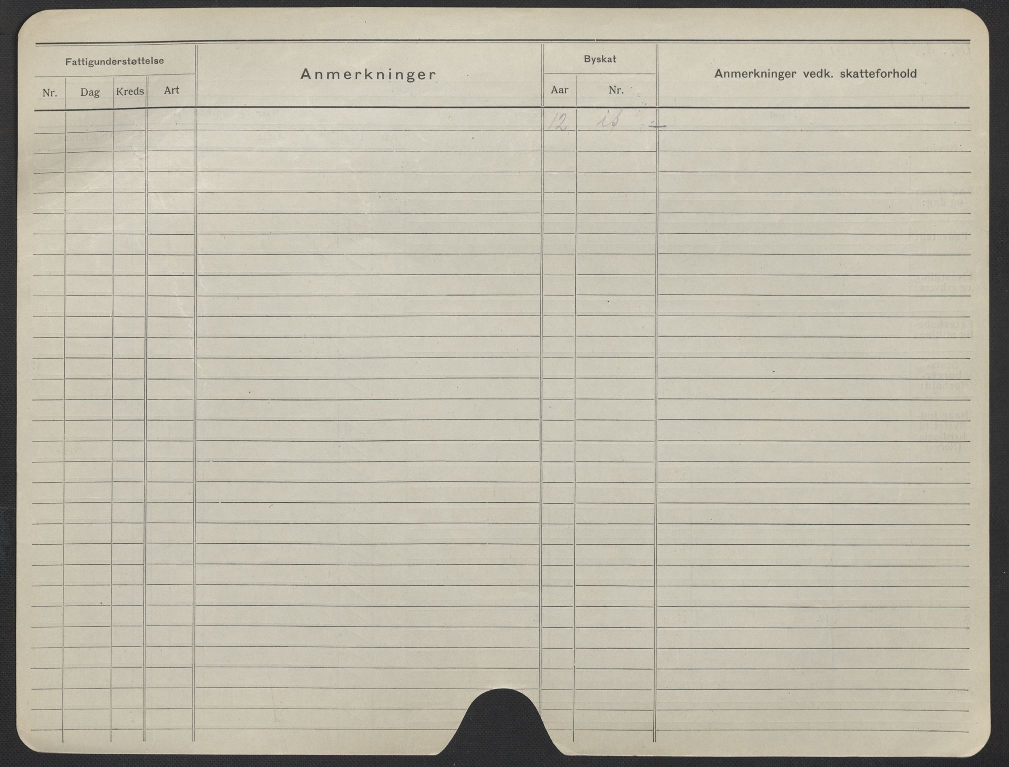 Oslo folkeregister, Registerkort, AV/SAO-A-11715/F/Fa/Fac/L0019: Kvinner, 1906-1914, s. 254b