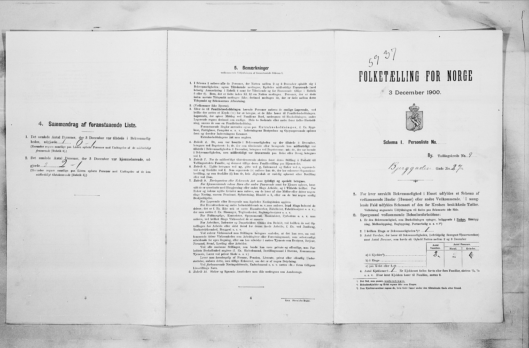 RA, Folketelling 1900 for 0706 Sandefjord kjøpstad, 1900, s. 2296