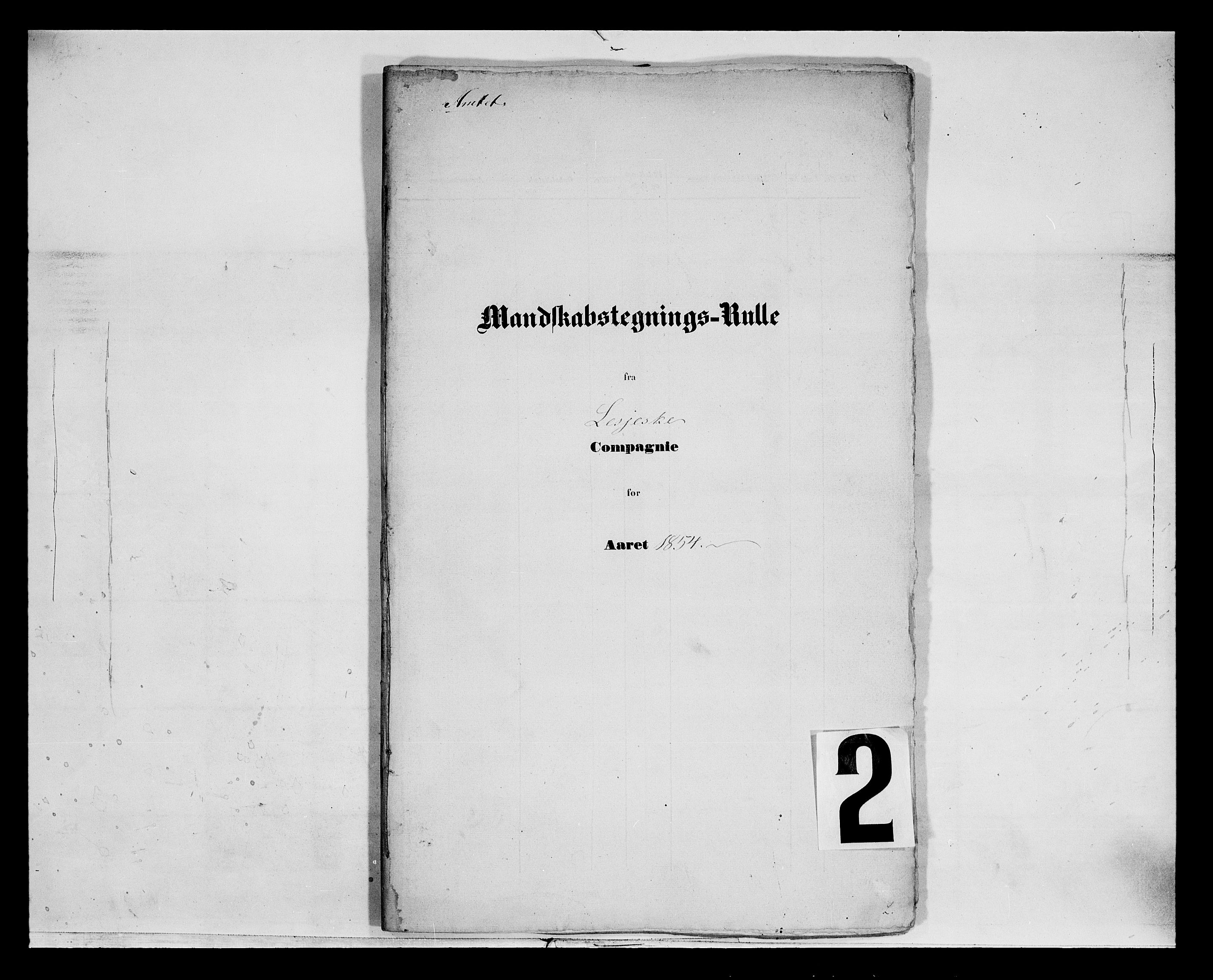 Fylkesmannen i Oppland, SAH/FYO-002/1/K/Ka/L1152: Gudbrandsdalen nasjonale musketérkorps - Lesjeske kompani, 1818-1860, s. 4287