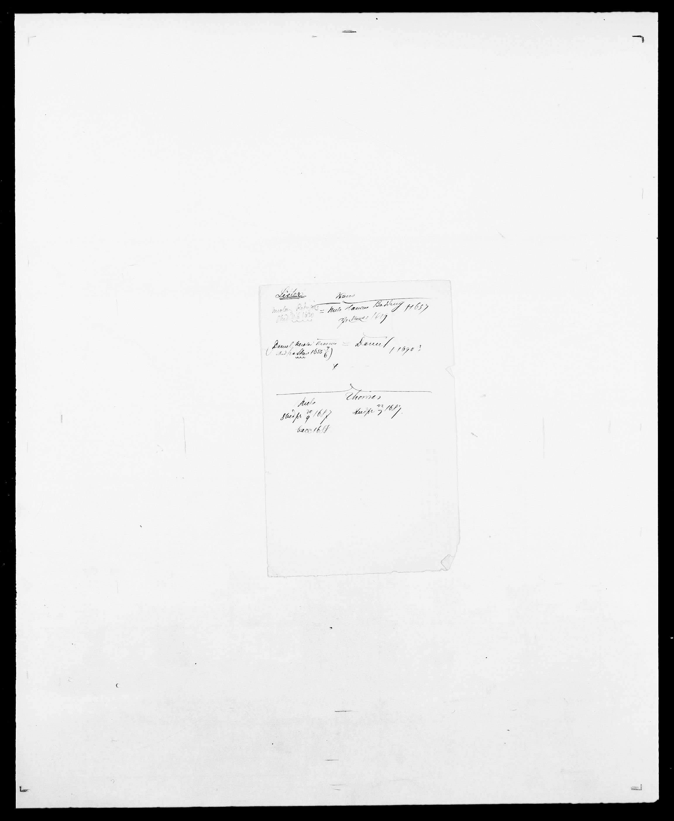 Delgobe, Charles Antoine - samling, SAO/PAO-0038/D/Da/L0023: Lau - Lirvyn, s. 700