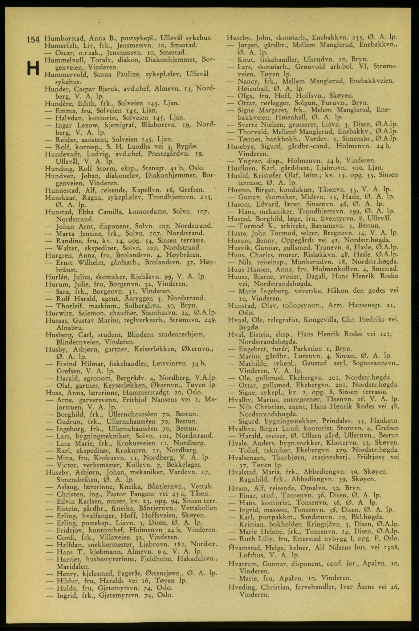 Aker adressebok/adressekalender, PUBL/001/A/006: Aker adressebok, 1937-1938, s. 154