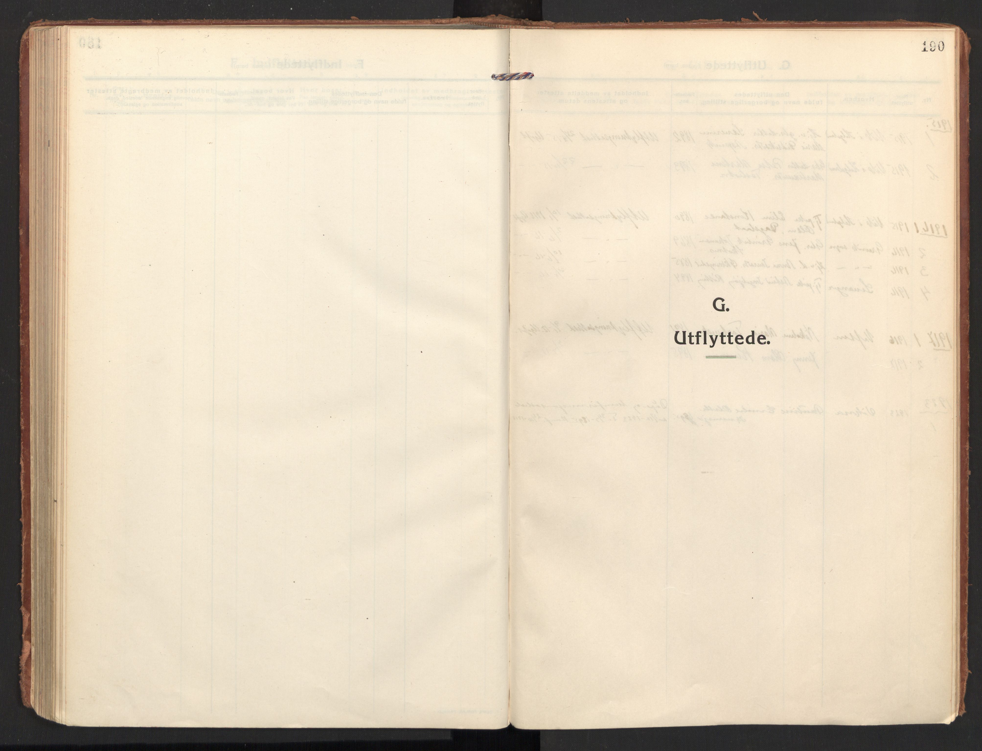 Ministerialprotokoller, klokkerbøker og fødselsregistre - Nordland, AV/SAT-A-1459/810/L0156: Ministerialbok nr. 810A15, 1915-1930, s. 190