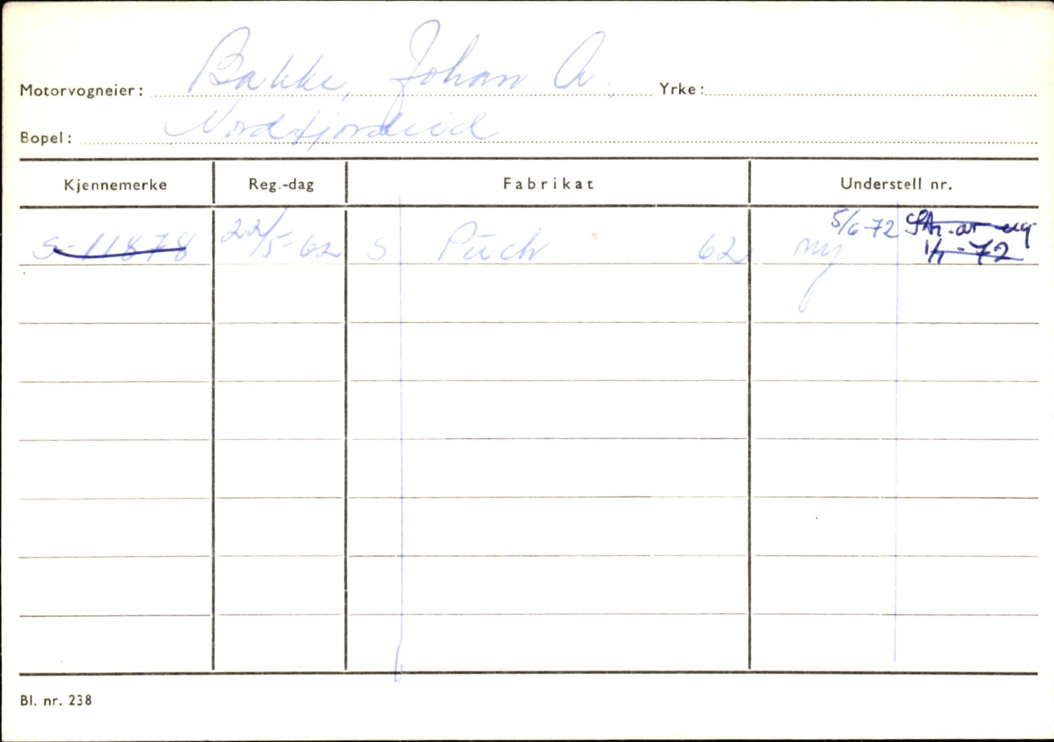 Statens vegvesen, Sogn og Fjordane vegkontor, AV/SAB-A-5301/4/F/L0129: Eigarregistrer Eid A-S, 1945-1975, s. 67