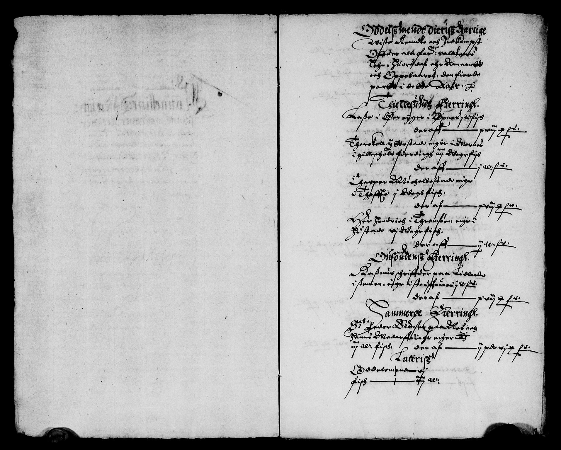 Rentekammeret inntil 1814, Reviderte regnskaper, Lensregnskaper, AV/RA-EA-5023/R/Rb/Rbz/L0023: Nordlandenes len, 1630-1632